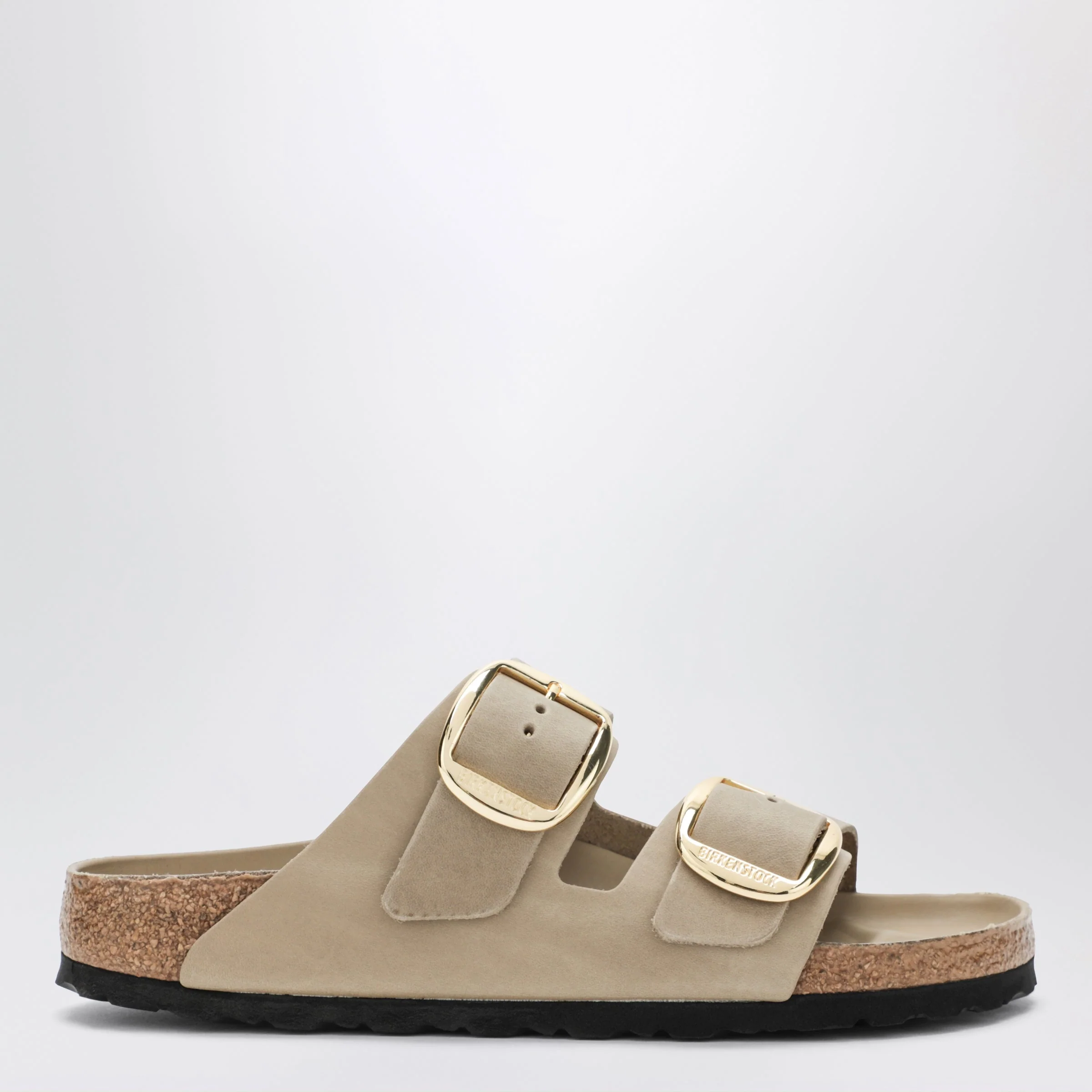 Birkenstock Arizona Big Buckle Slides In Oiled Leather Women