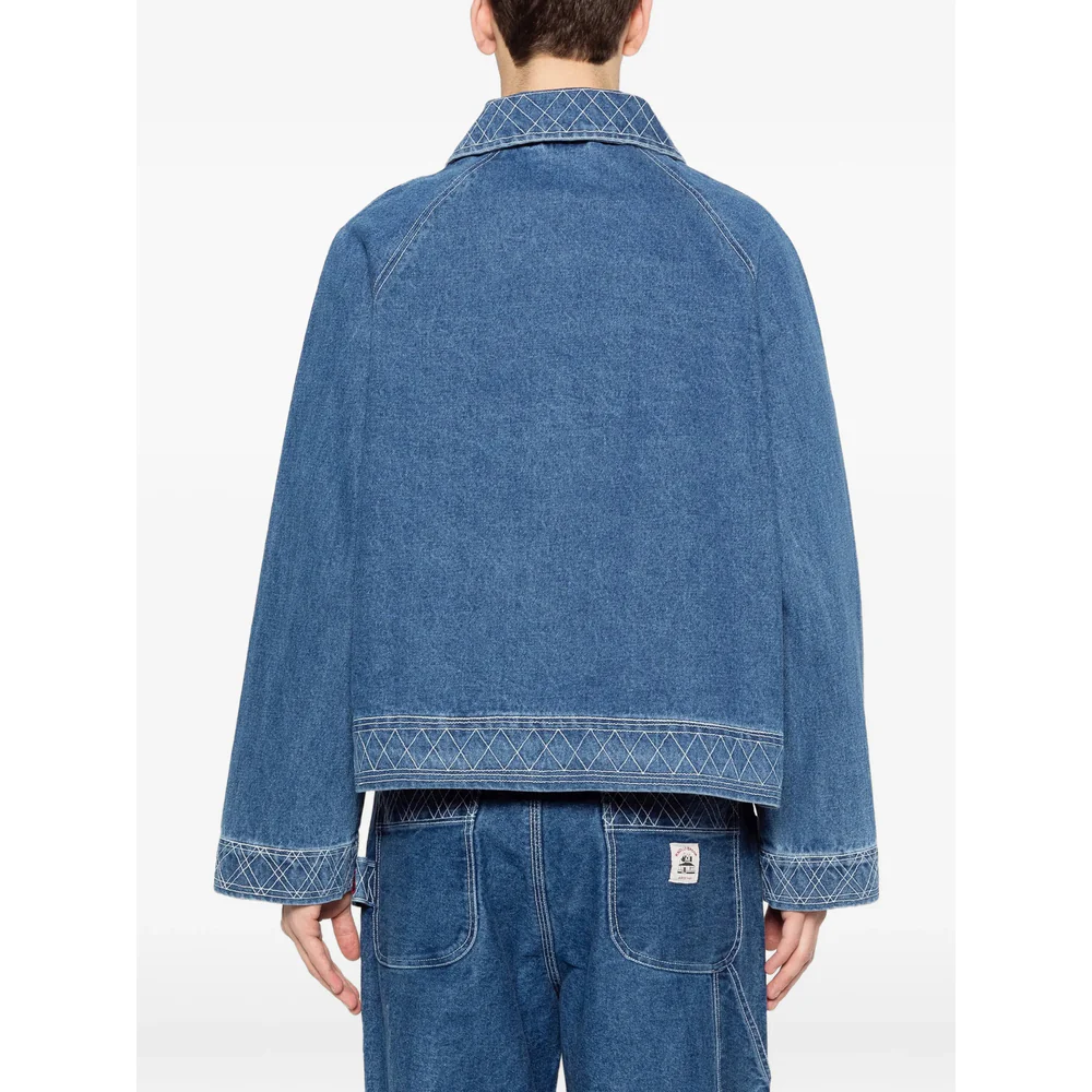 Bode Blue Jackets - Denim Jackets Men - Image 4