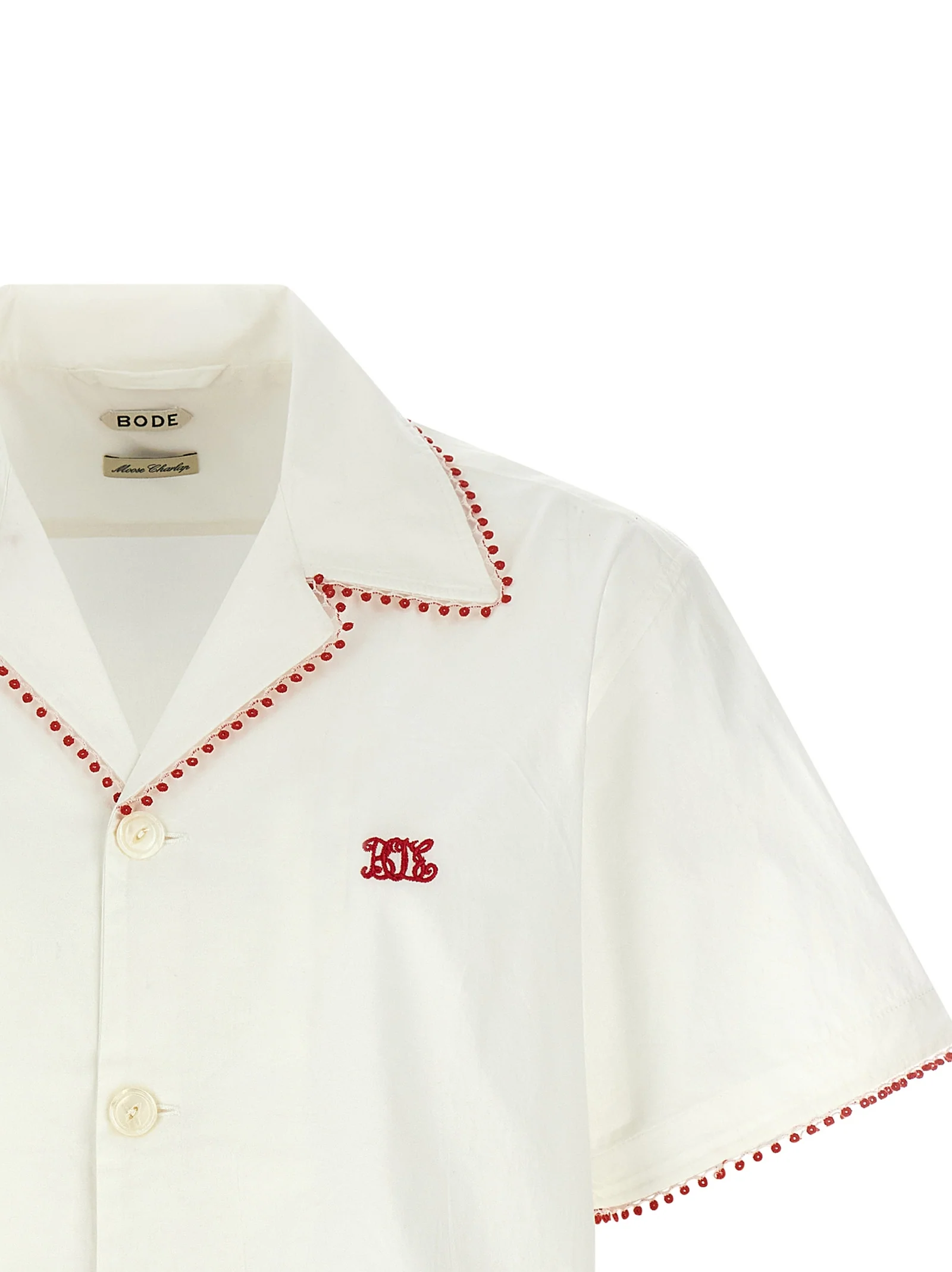 Bode Men 'Redbud' Shirt - Image 3
