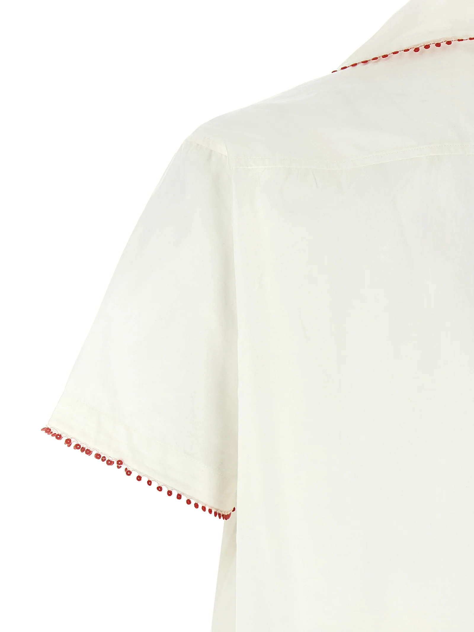 Bode Men 'Redbud' Shirt - Image 4