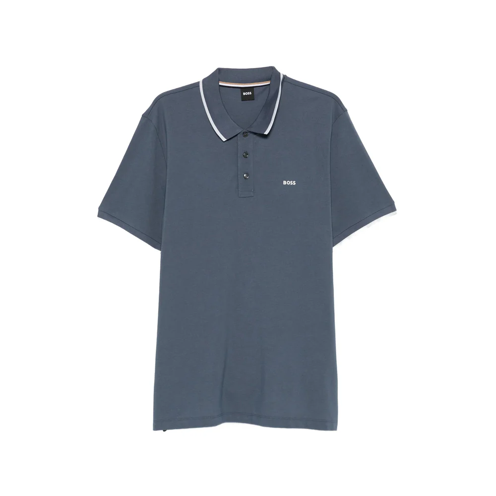 Boss Blue Polo Shirts Men