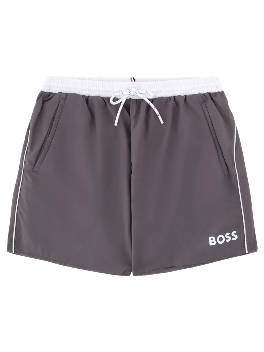 Boss Men Swimsuit With Logo