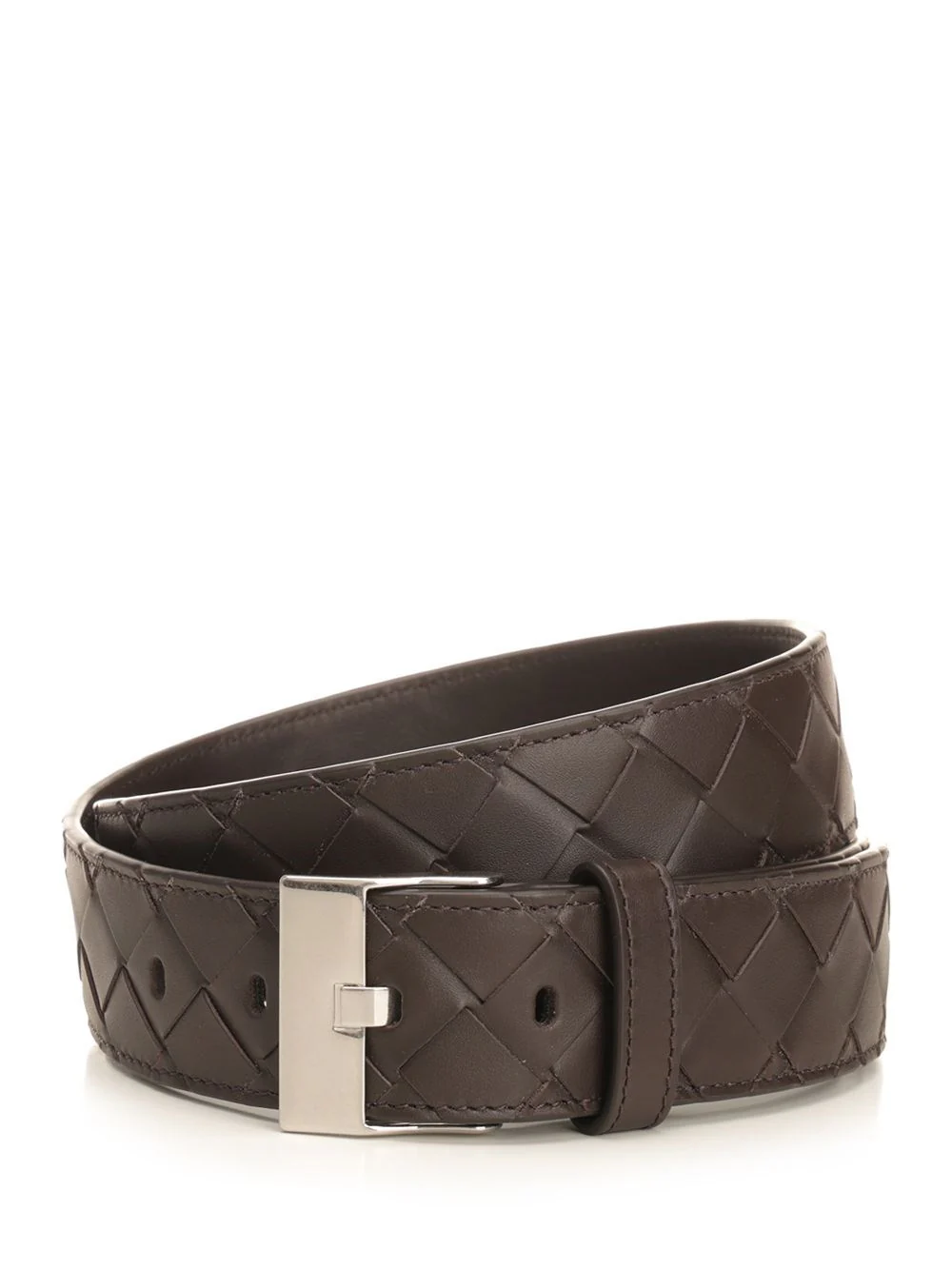 Bottega Veneta Men Fomdente Intrecciato Belt