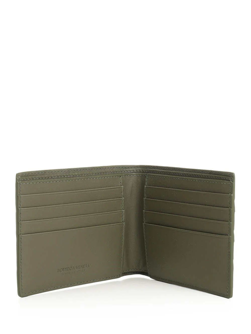 Bottega Veneta Men Intrecciato Bi-Fold Wallet - Image 4