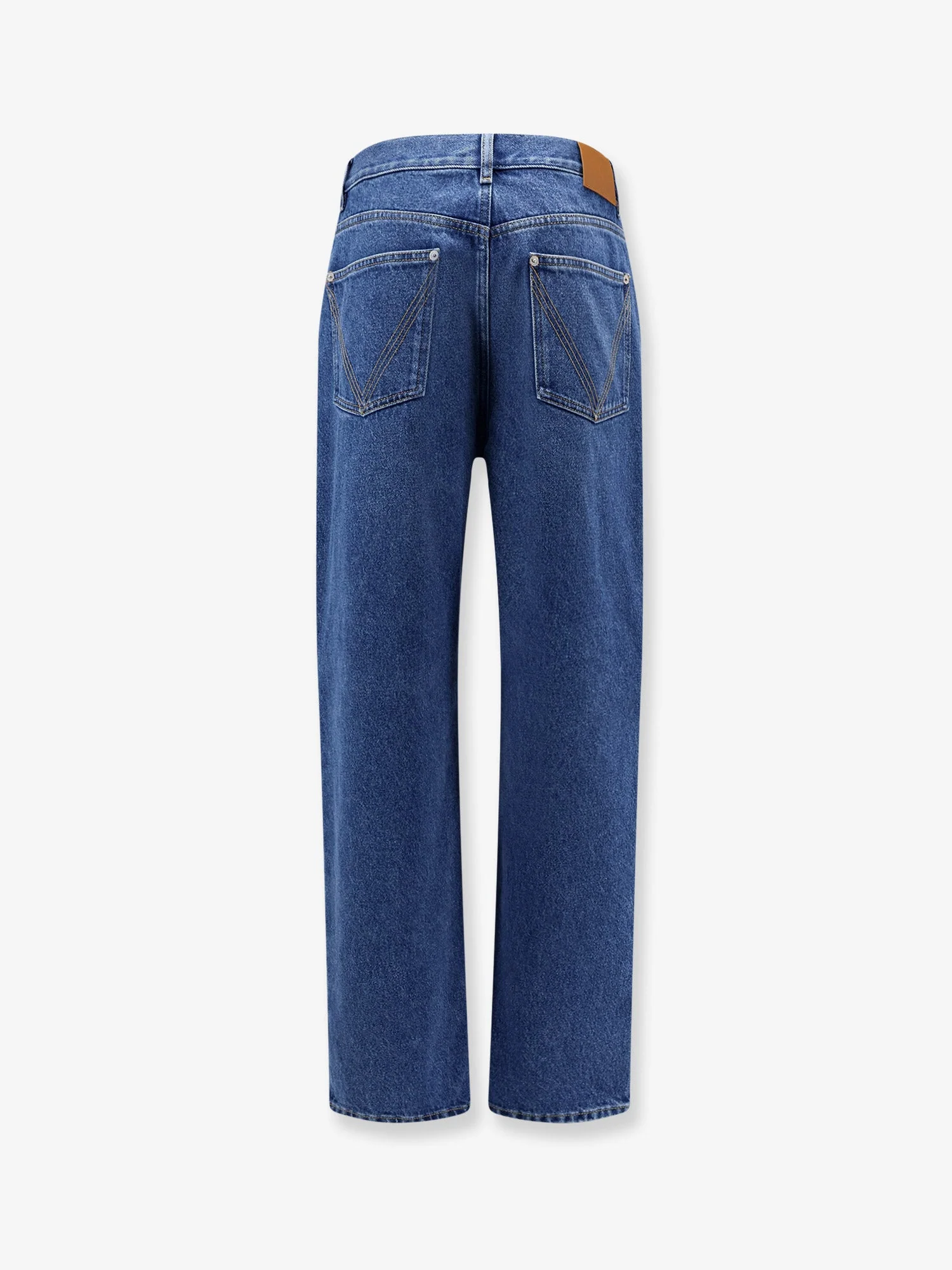 Bottega Veneta Men Medium Indigo Washed Jeans - Image 2