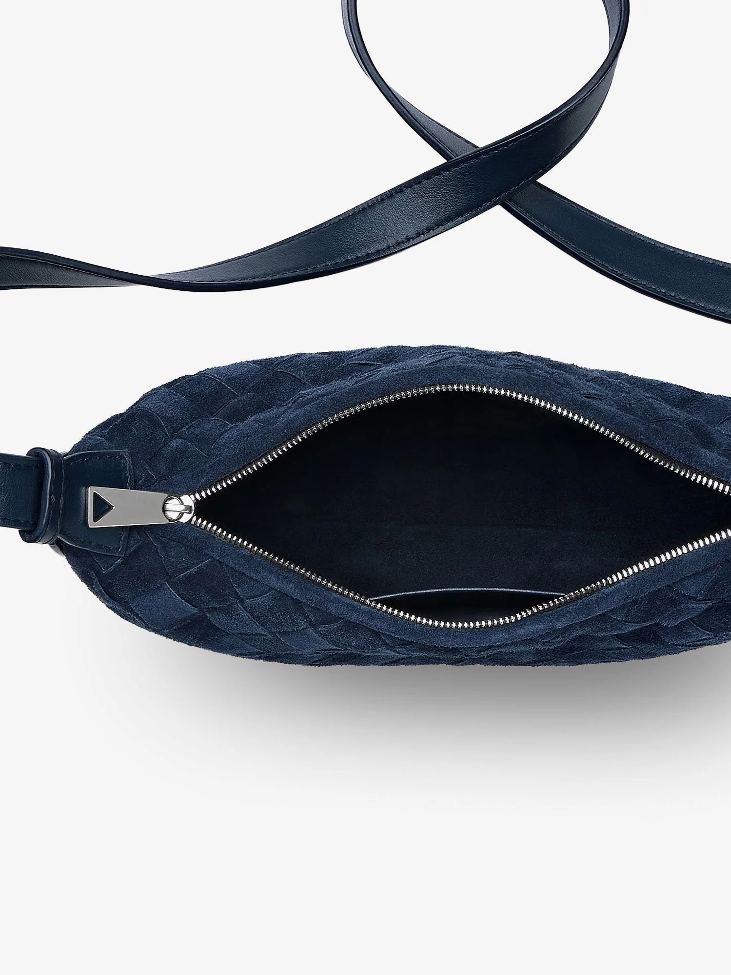 Bottega Veneta Men Traveler Suede Shoulder Bag - Image 4