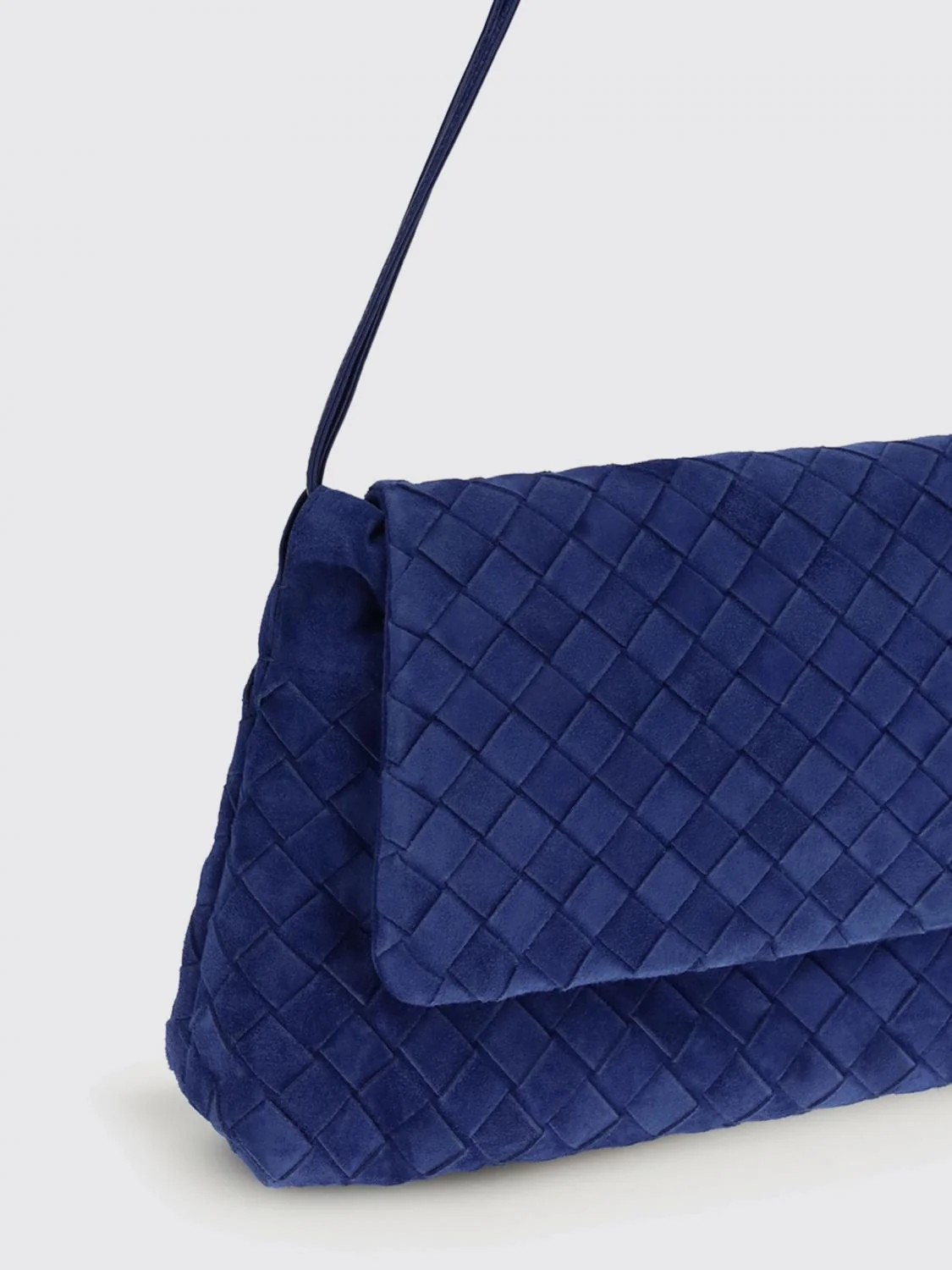 Bottega Veneta Shoulder Bag Woman Blue - Image 3