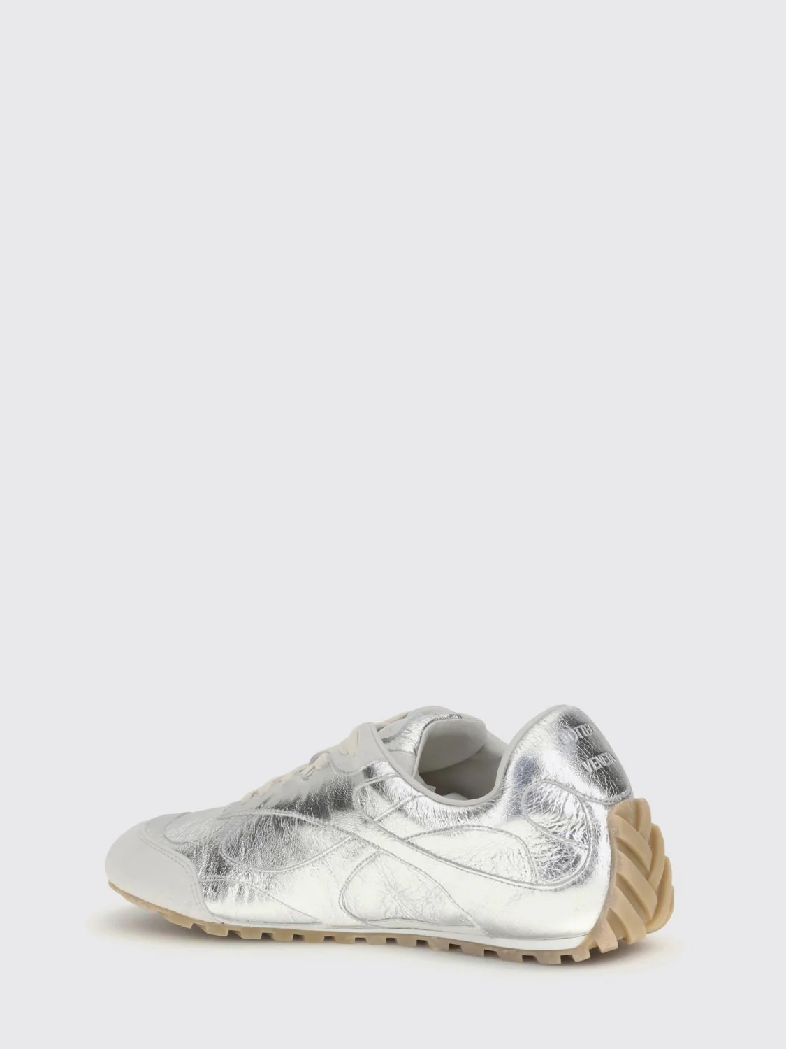 Bottega Veneta Sneakers Men Silver - Image 3