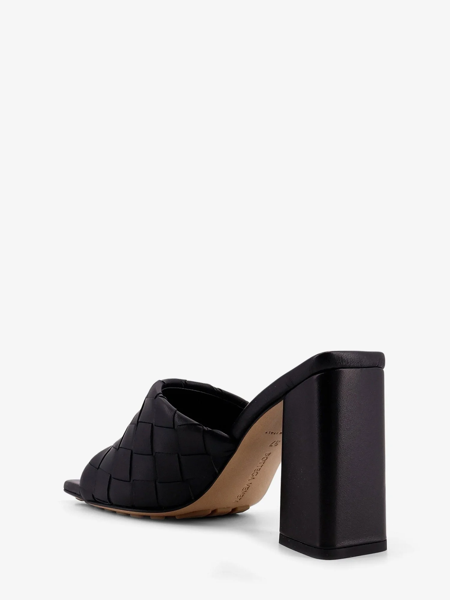 Bottega Veneta Women Parco Letaher Sandals - Image 3
