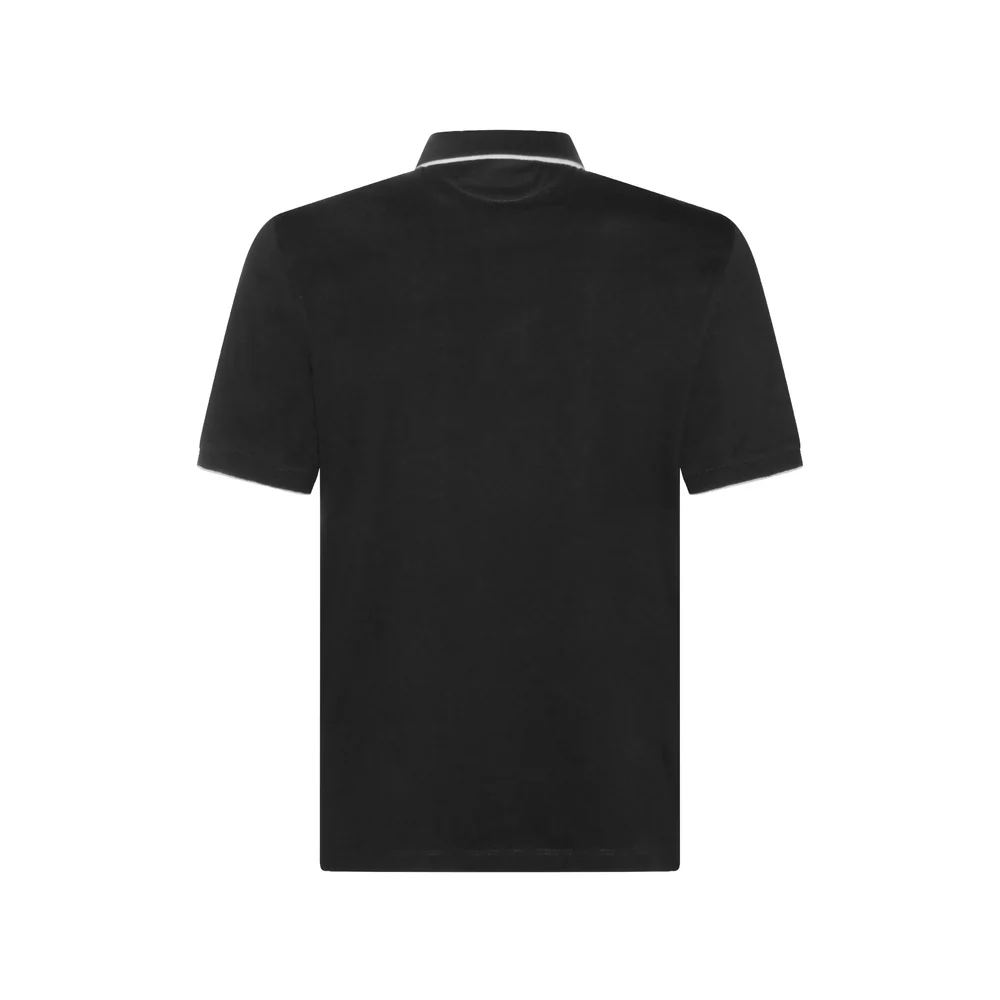 Brunello Cucinelli Black Polo Shirts Men - Image 3