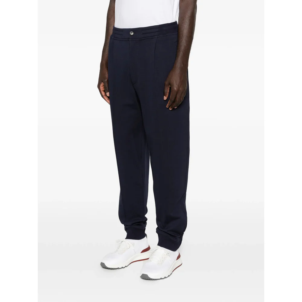 Brunello Cucinelli Blue Trousers - Track Pants Men - Image 2