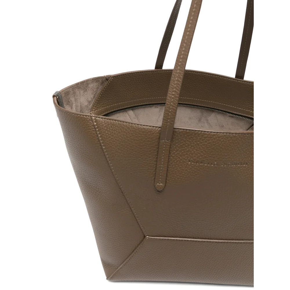 Brunello Cucinelli Brown Shoulder Bags Women - Image 4