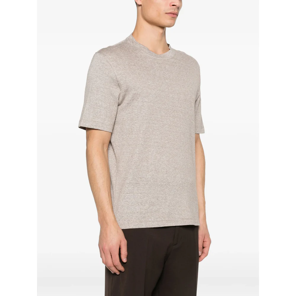 Brunello Cucinelli Brown T-Shirts & Vests - T-Shirts Men - Image 4