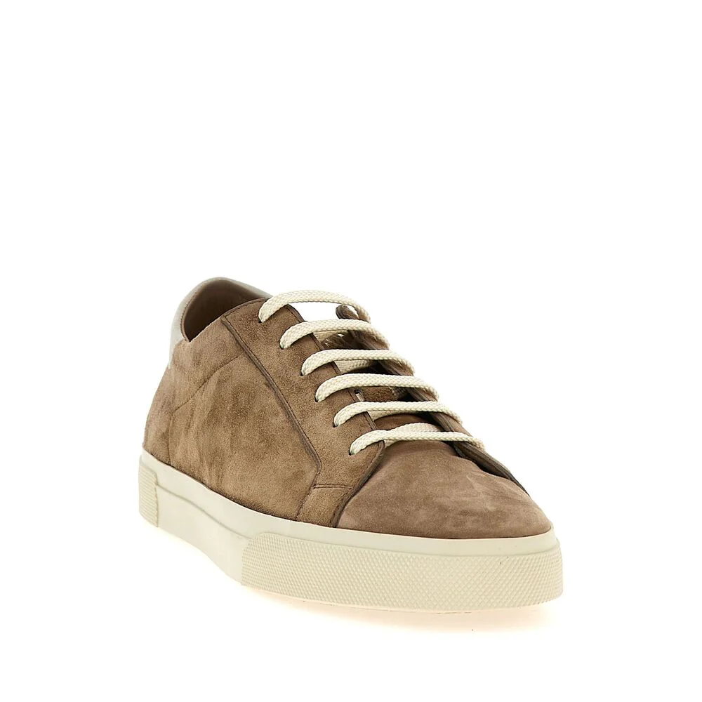 Brunello Cucinelli Brown Trainers - Low-Tops Men - Image 3