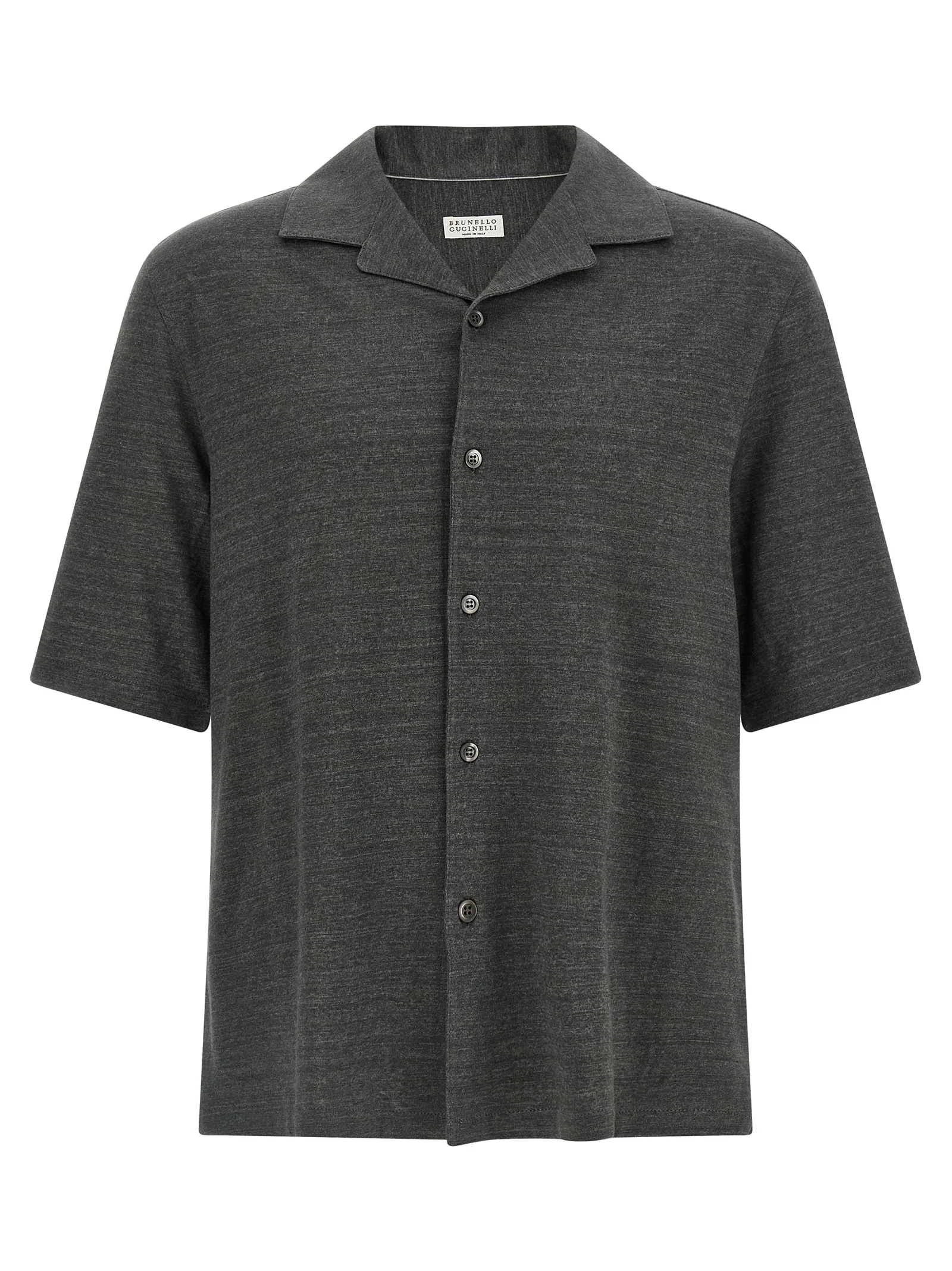 Brunello Cucinelli Men 'Camp' Collar Shirt