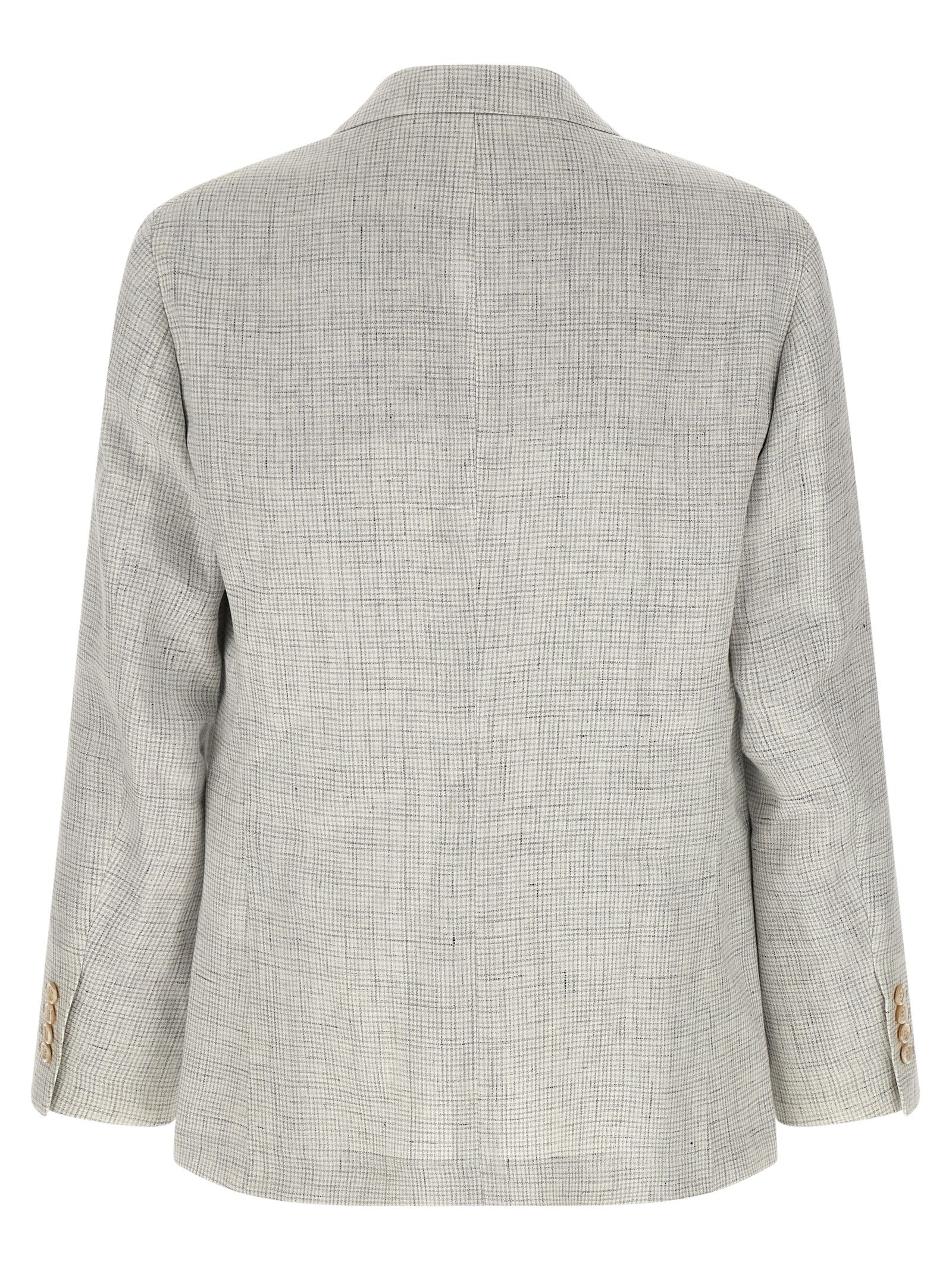 Brunello Cucinelli Men Linen Operated Blazer - Image 2