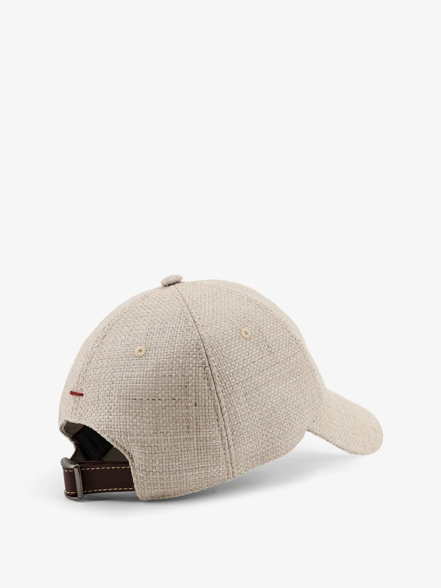 Brunello Cucinelli Men Silk, Linen And Wool Hat - Image 3