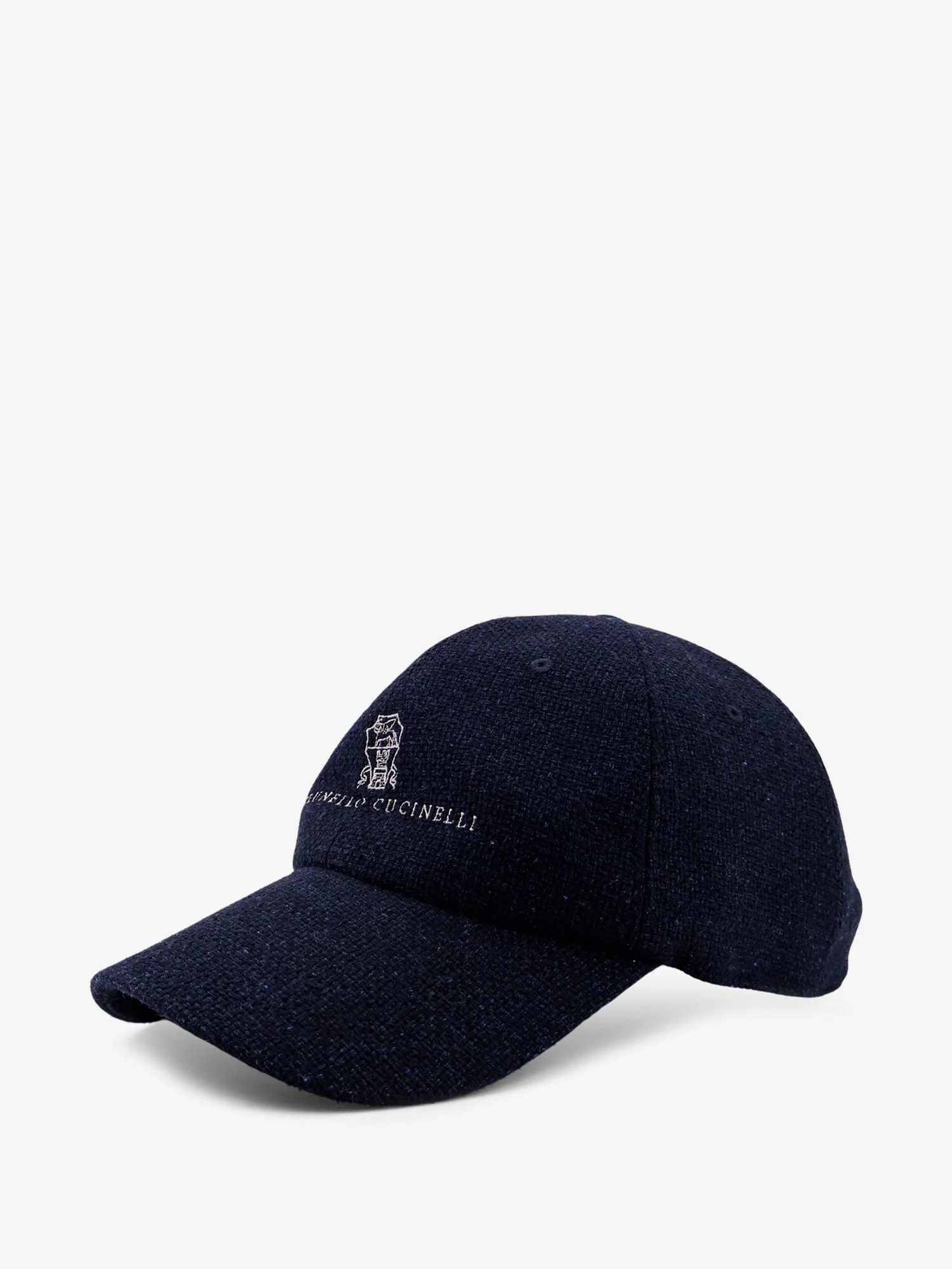 Brunello Cucinelli Men Silk, Linen And Wool Hat - Image 2