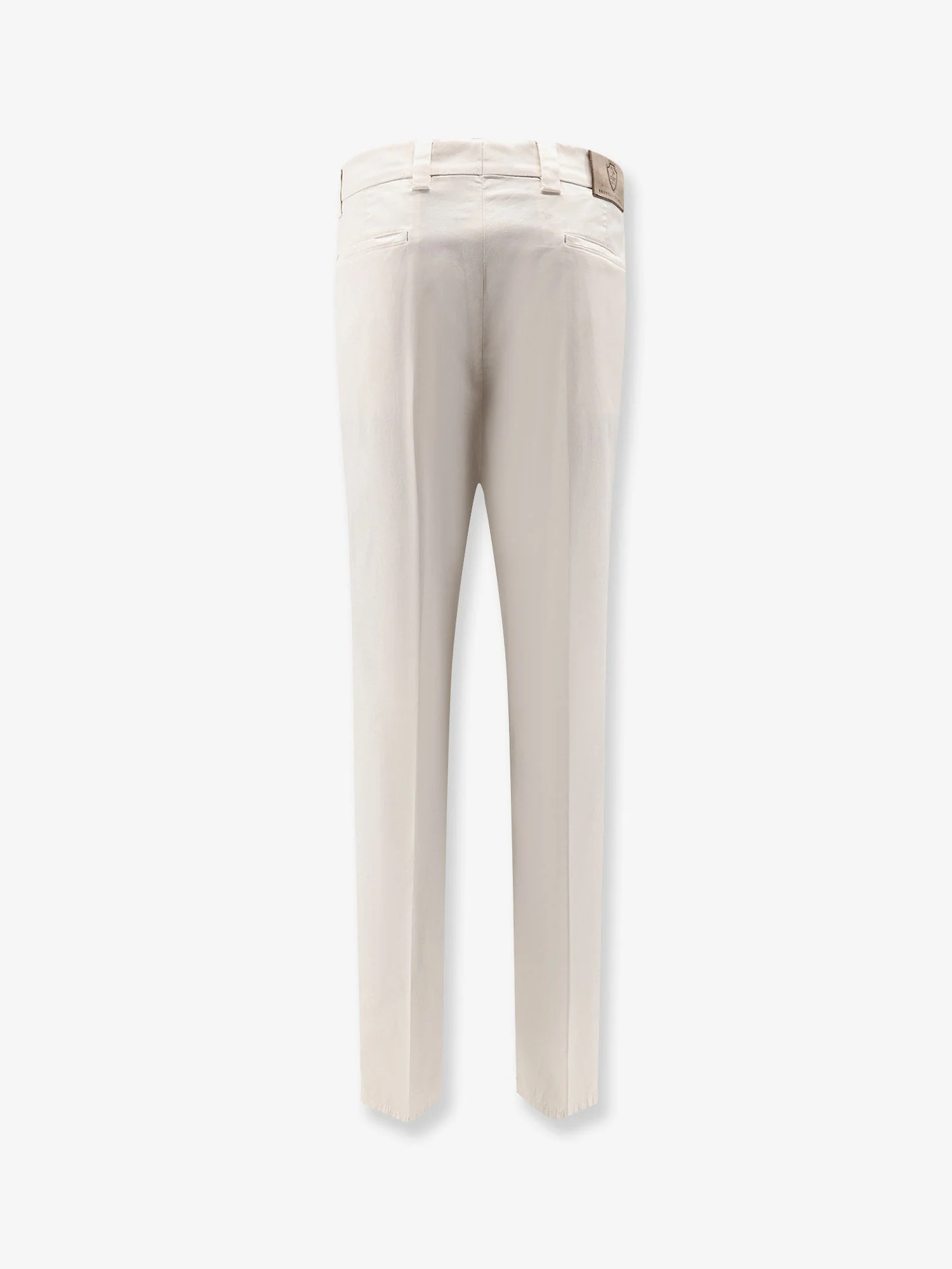 Brunello Cucinelli Men Stretch Cotton Trousers - Image 2