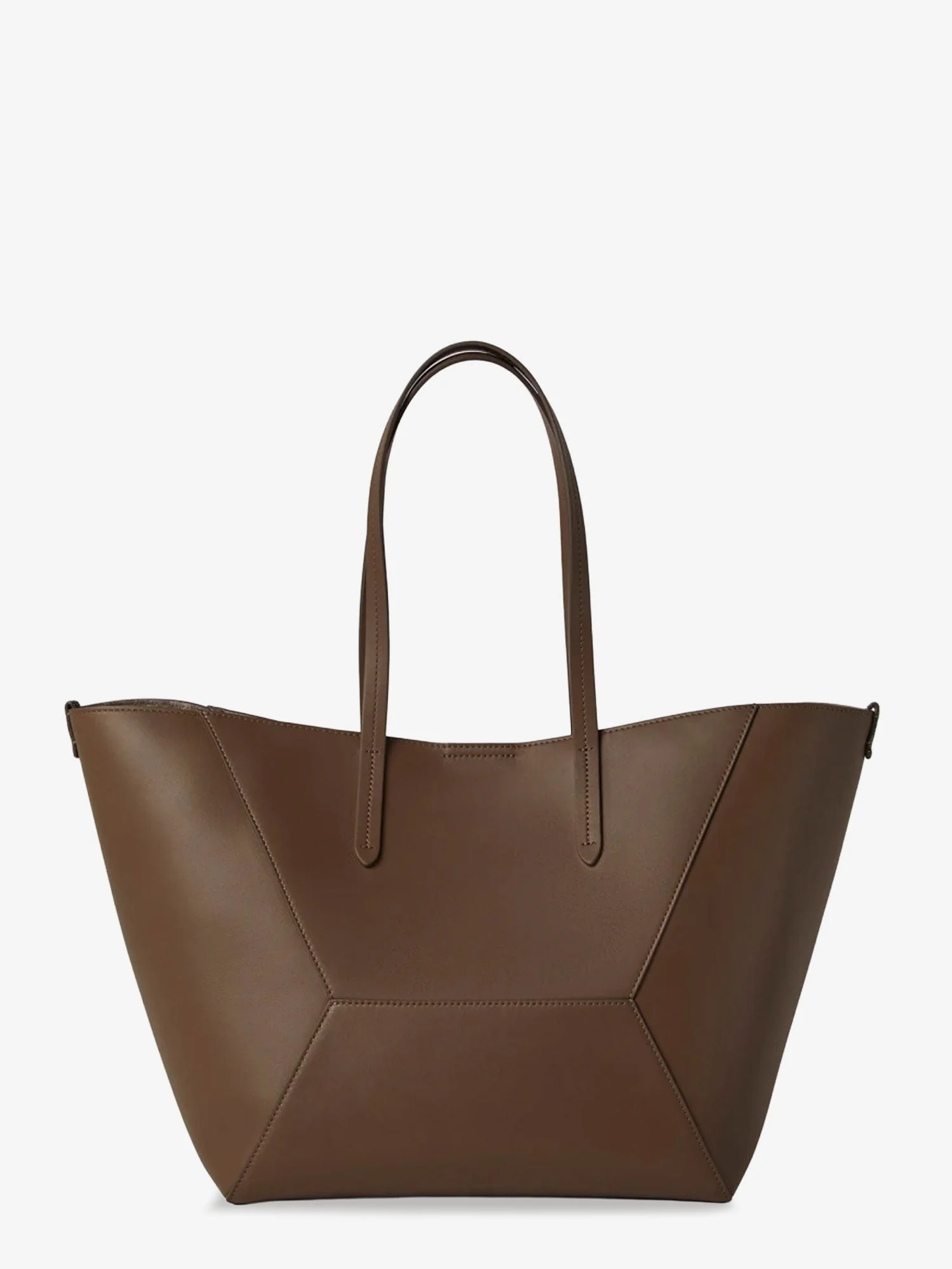 Brunello Cucinelli Women Bc Duo Hammered Leather Handbag - Image 3