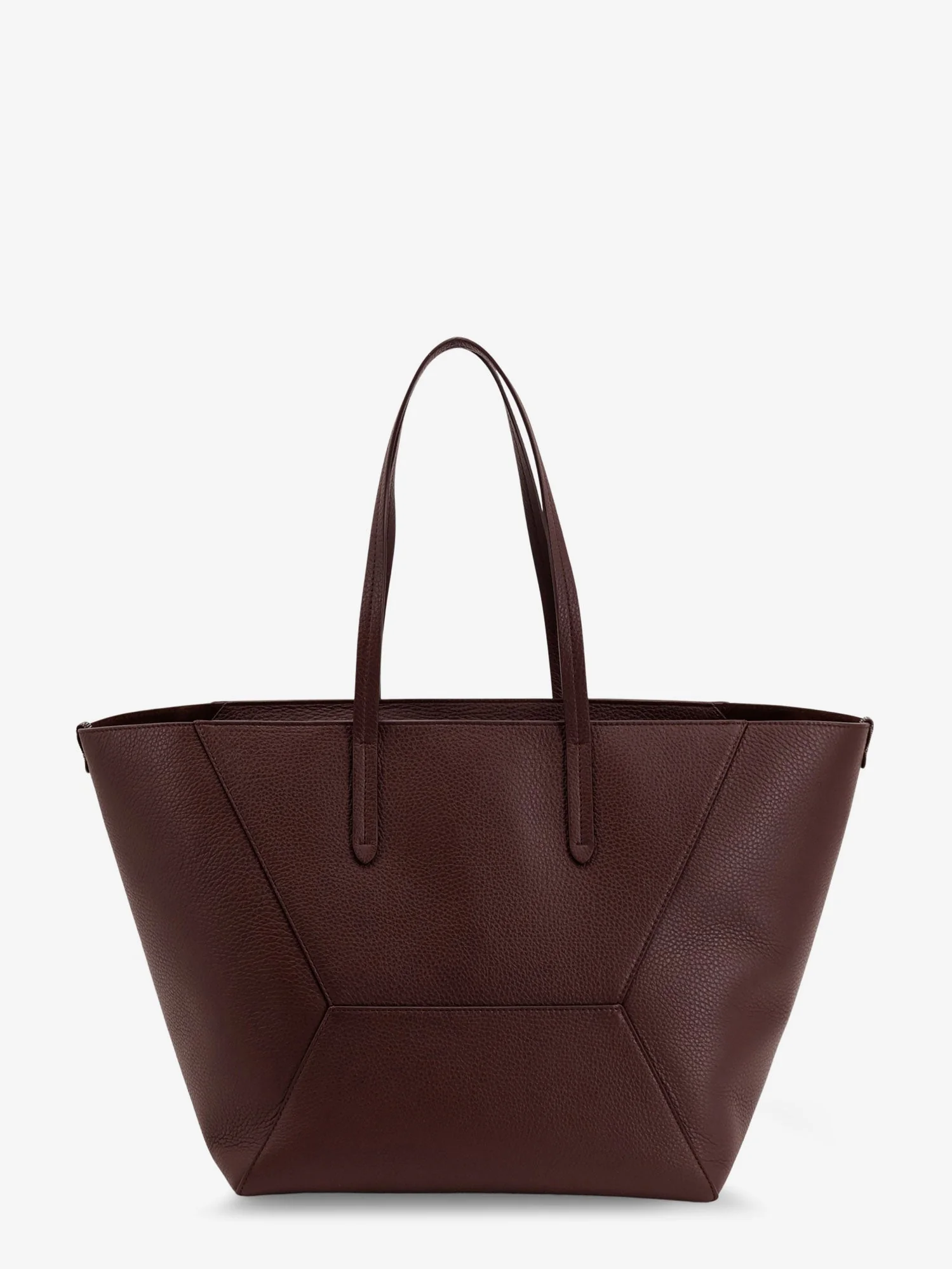 Brunello Cucinelli Women Bc Duo Hammered Leather Shoulder Bag - Image 2