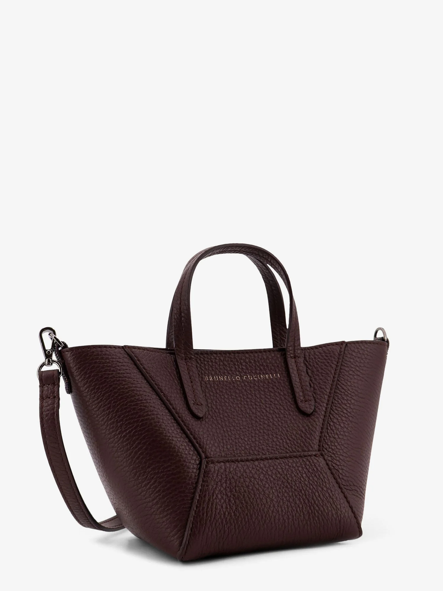 Brunello Cucinelli Women Bc Duo Leather Crossbody Bag - Image 3