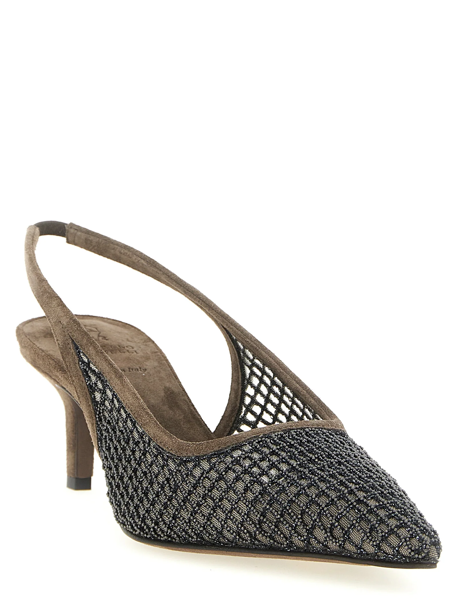 Brunello Cucinelli Women 'City' Slingback - Image 2
