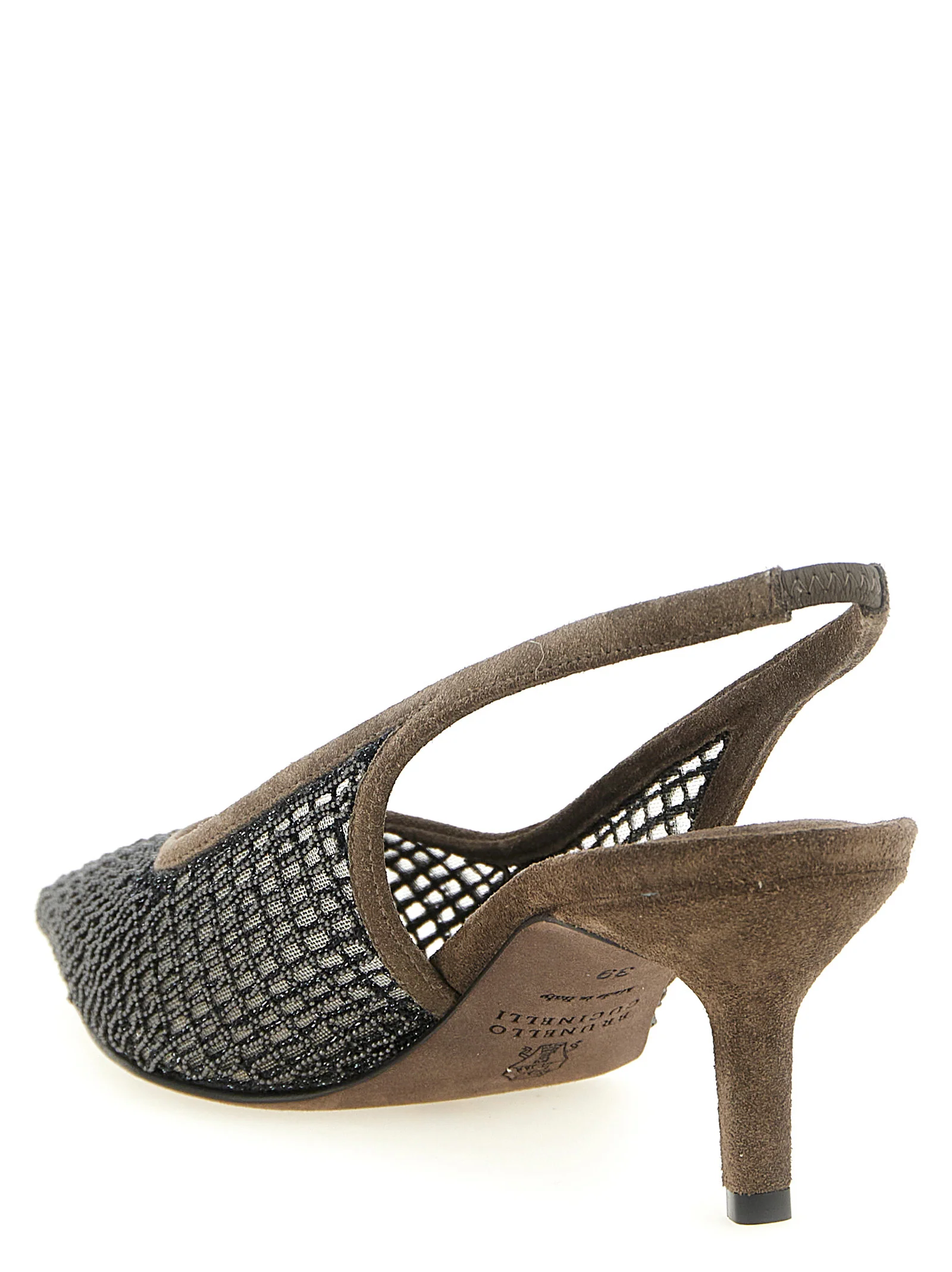 Brunello Cucinelli Women 'City' Slingback - Image 3