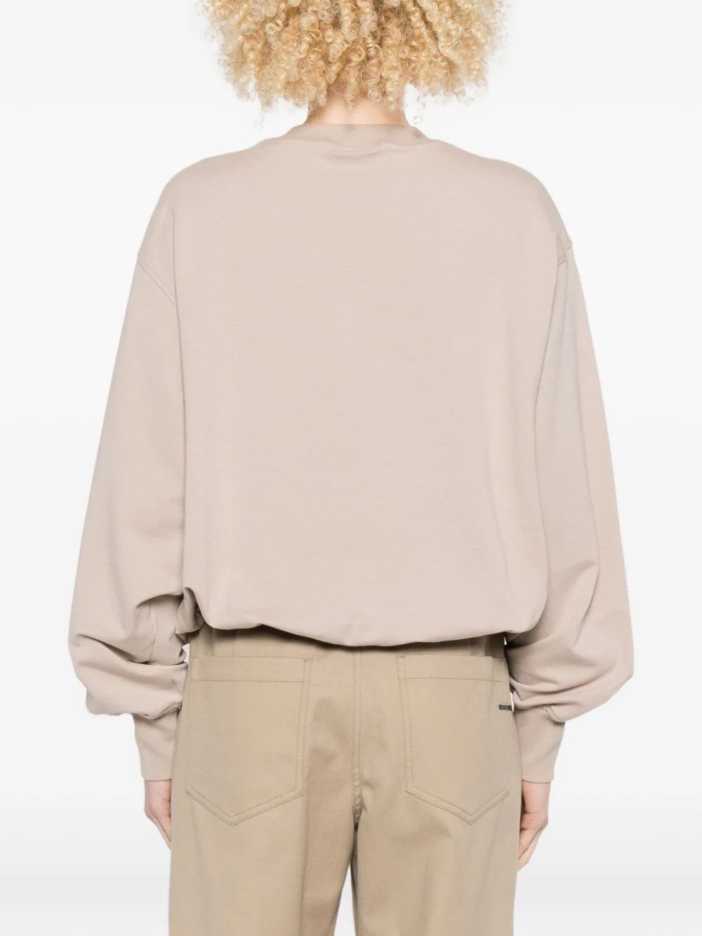 Brunello Cucinelli Women Cotton Crewneck Sweatshirt - Image 5