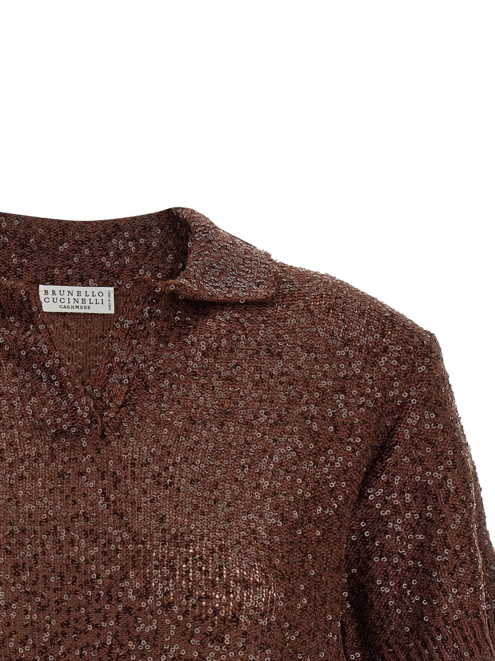 Brunello Cucinelli Women Knitted Polo Shirt - Image 3