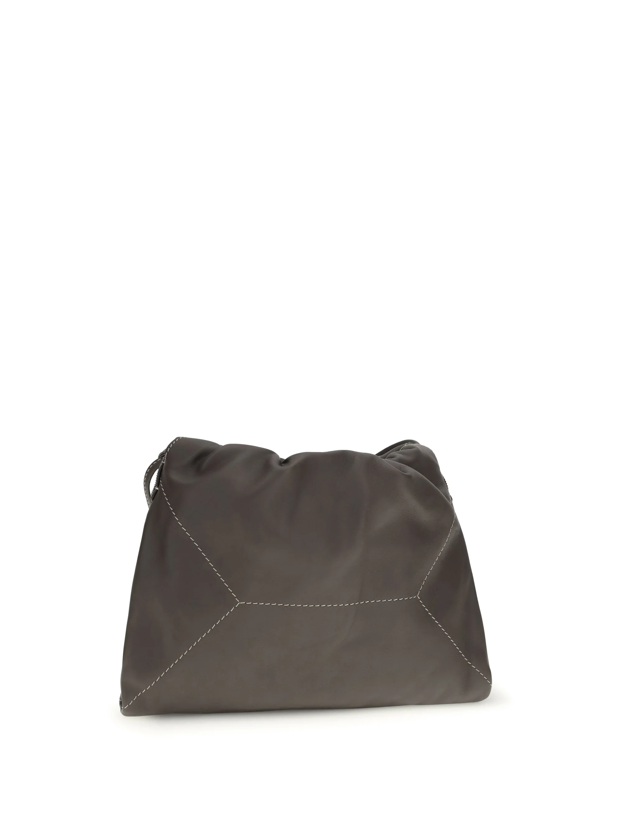 Brunello Cucinelli Women Leather Shoulder Bag - Image 3
