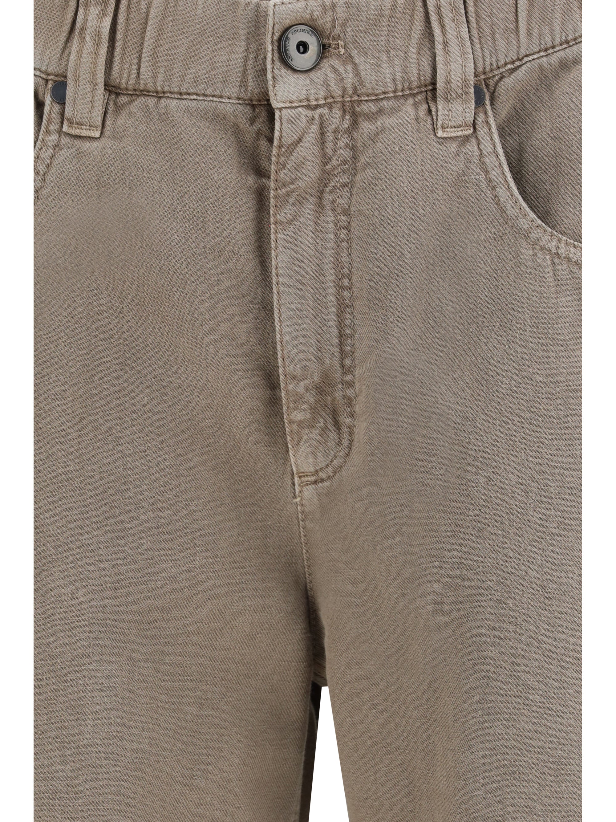 Brunello Cucinelli Women Wide-Leg Jeans - Image 3