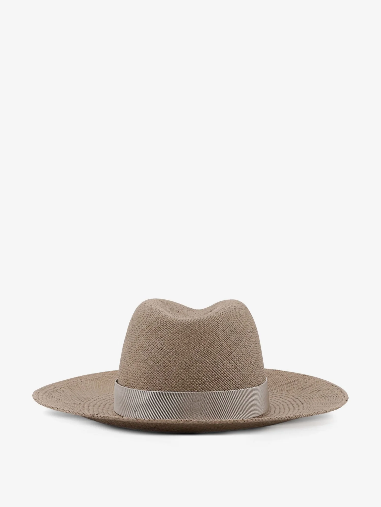Brunello Cucinelli Women Raffia Fedora Hat With Monili Detail - Image 4