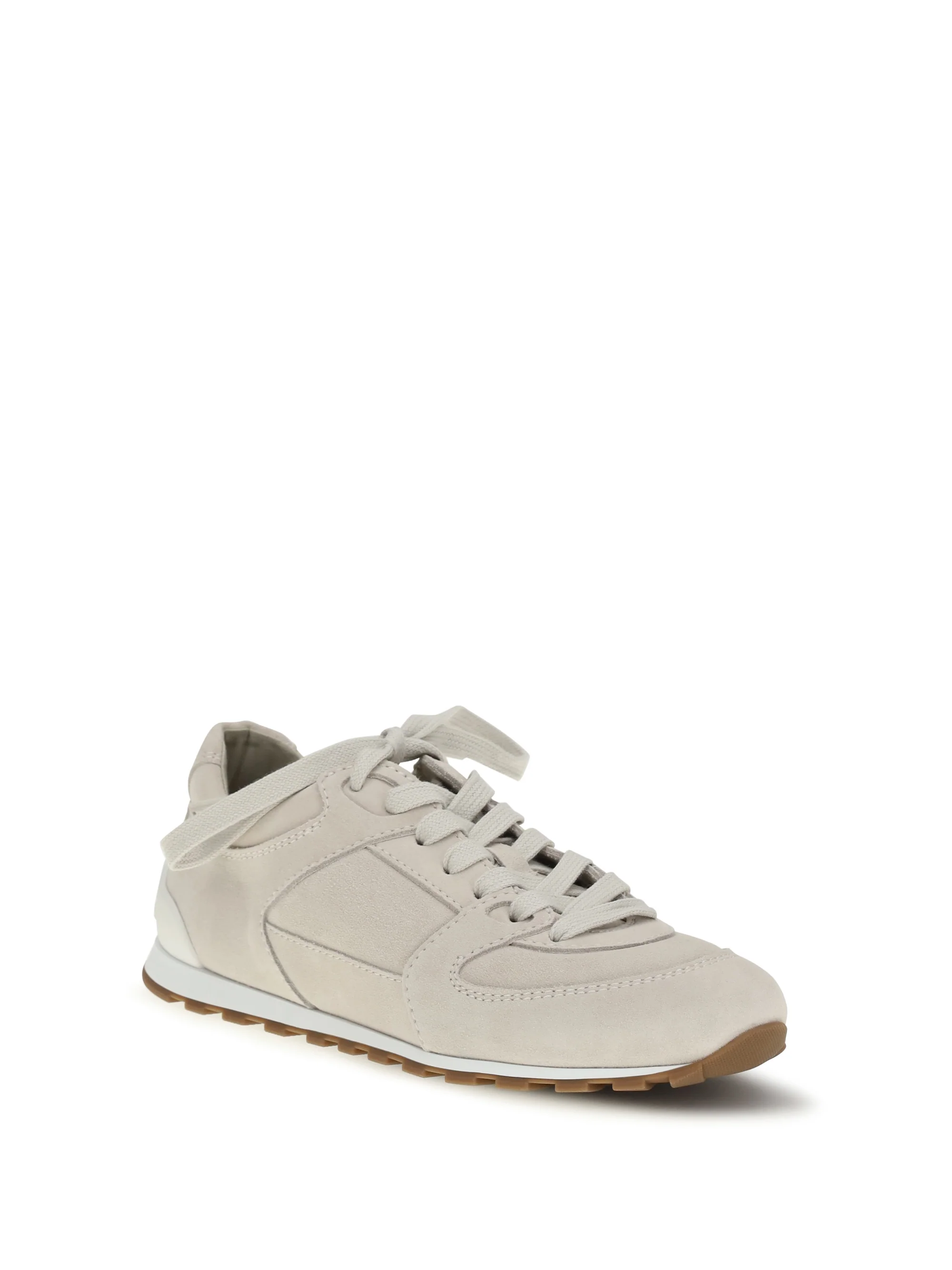 Brunello Cucinelli Women Suede Sneakers - Image 2