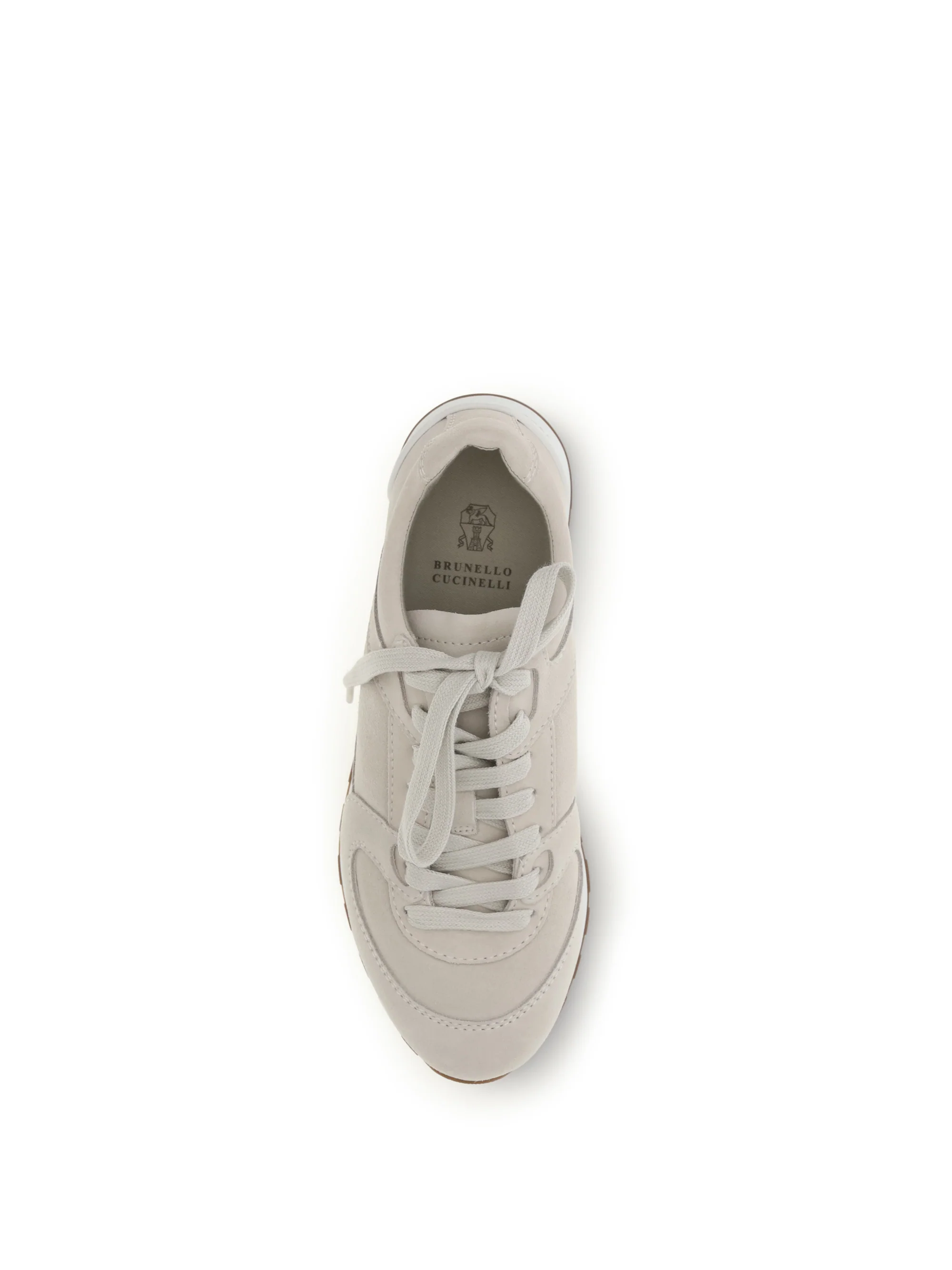 Brunello Cucinelli Women Suede Sneakers - Image 4