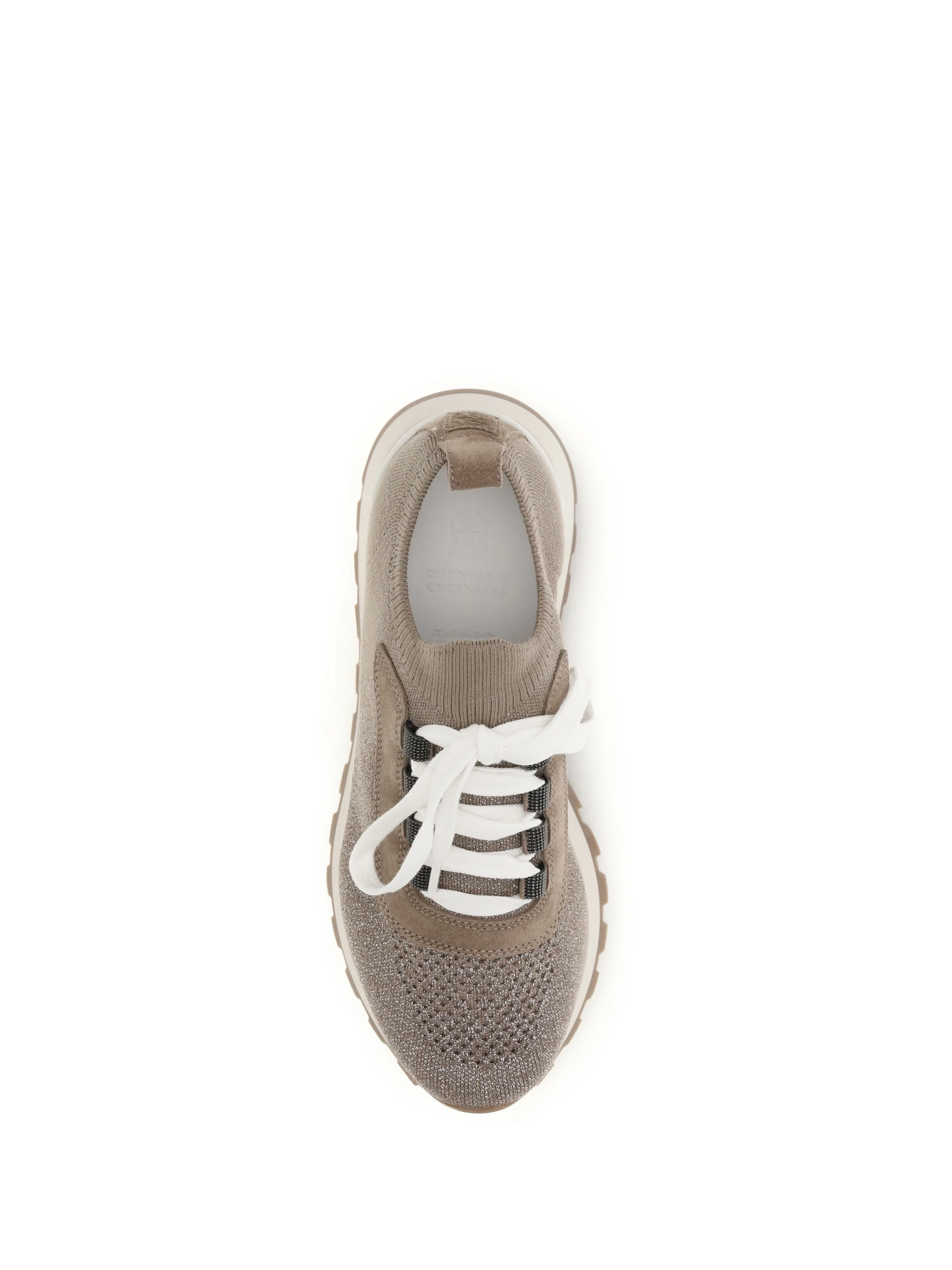 Brunello Cucinelli Women Cotton Sneakers - Image 4