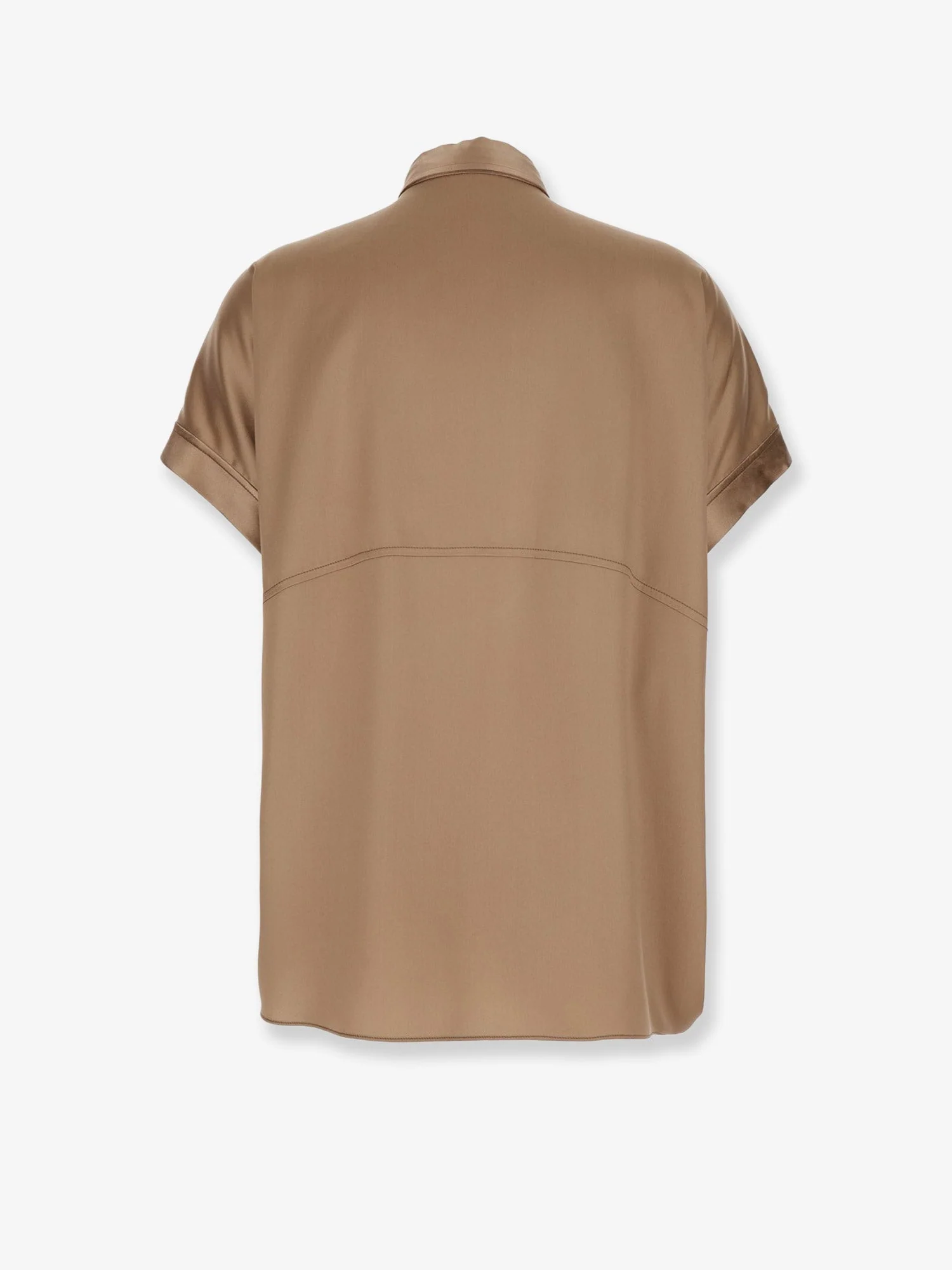 Brunello Cucinelli Women Silk Blend Shirt - Image 2