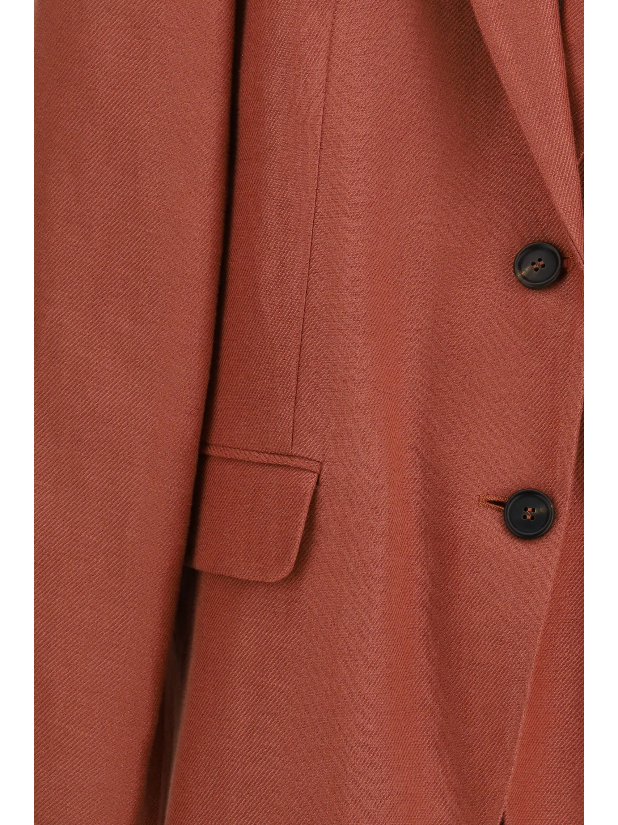 Brunello Cucinelli Women Single-Breasted Linen Blazer - Image 3