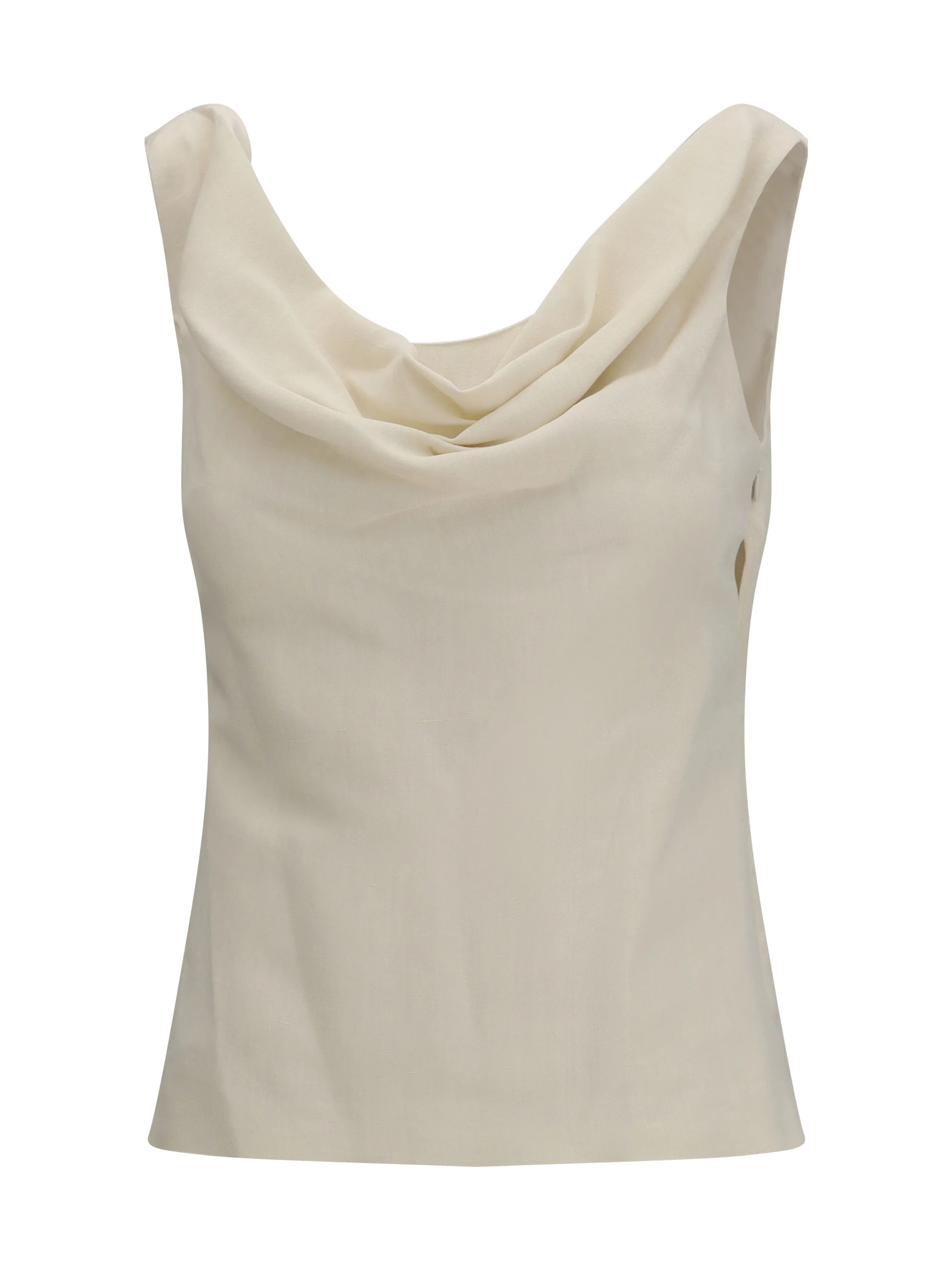Brunello Cucinelli Women Viscose And Linen Twill Top