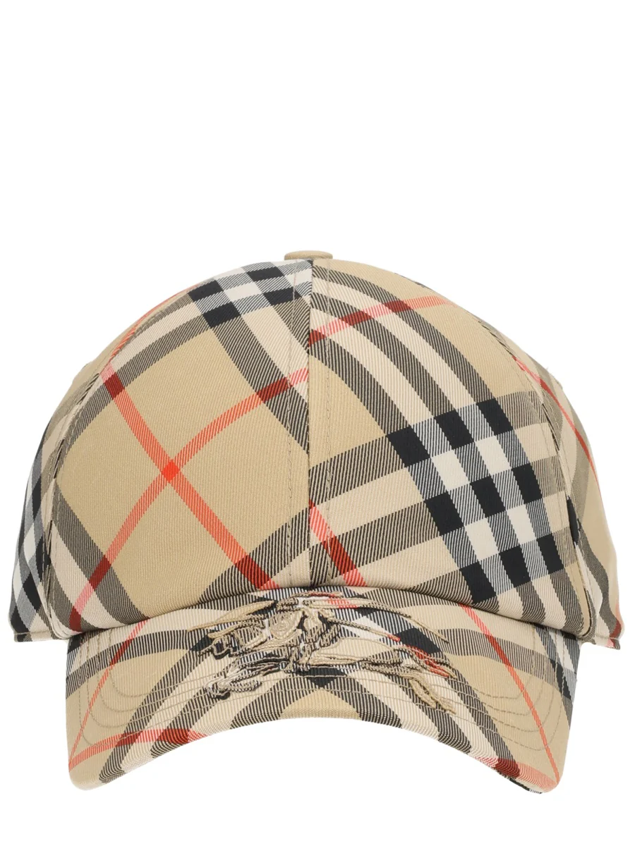 Burberry Men "Check" Baseball Hat