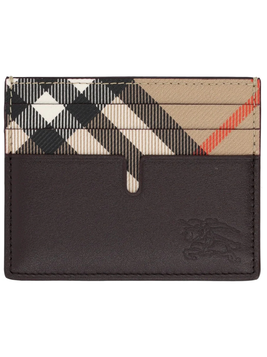 Burberry Men Card Holder "Check"