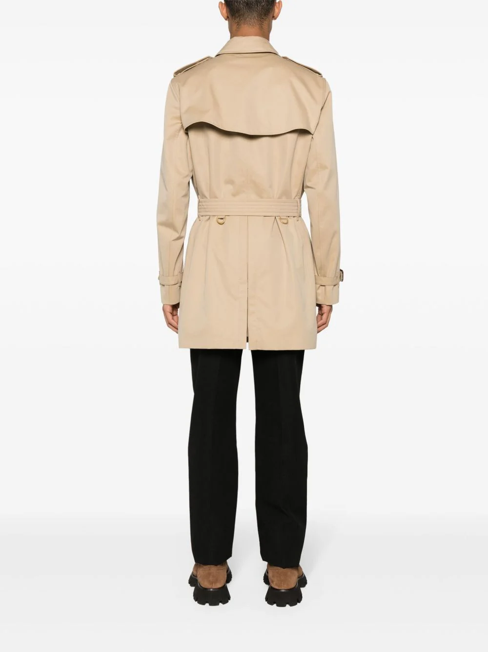 Burberry Men Burberry "The Kensington" Short Trench - Image 6