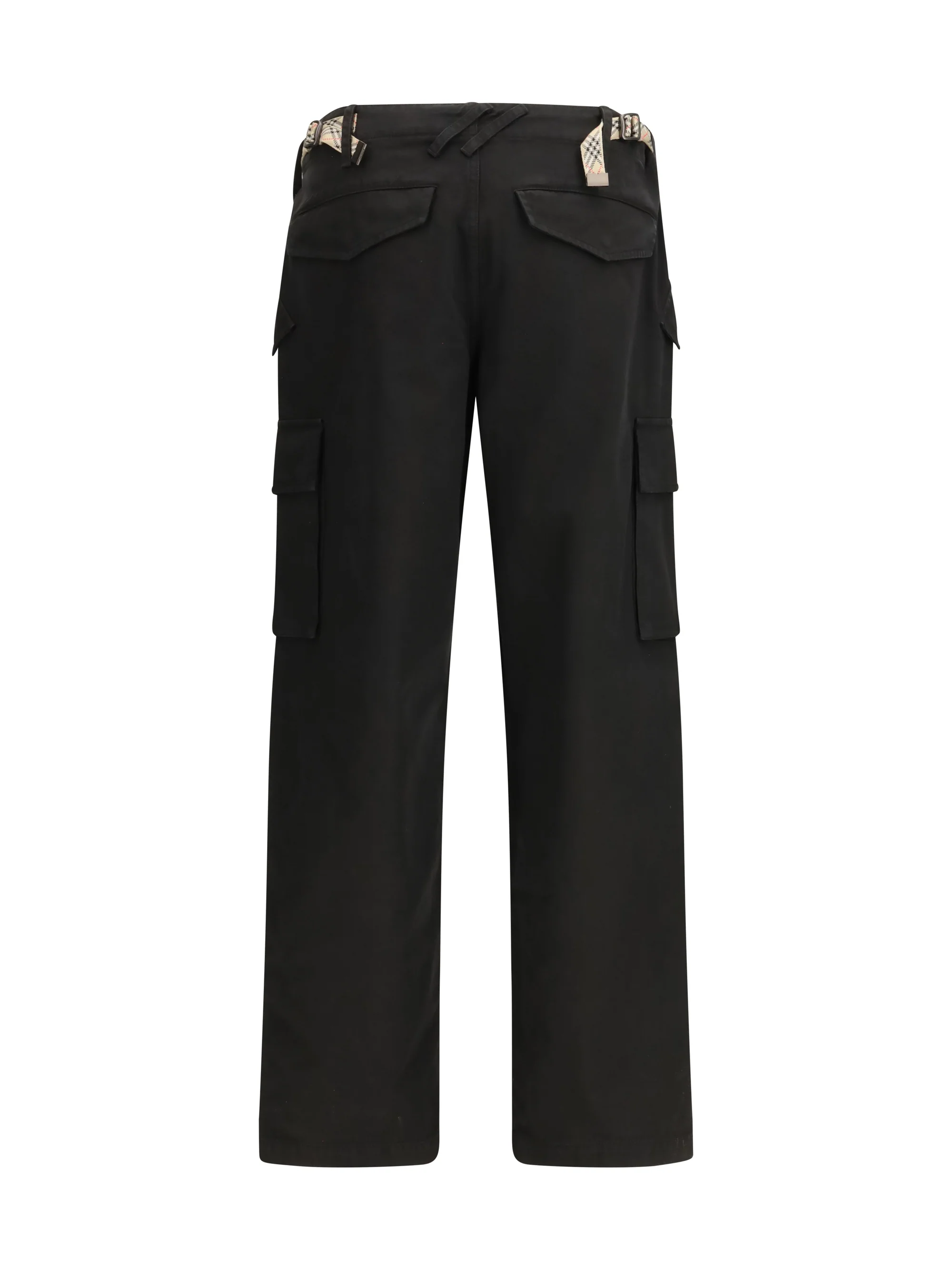 Burberry Men Cotton Twill Cargo Trousers - Image 2