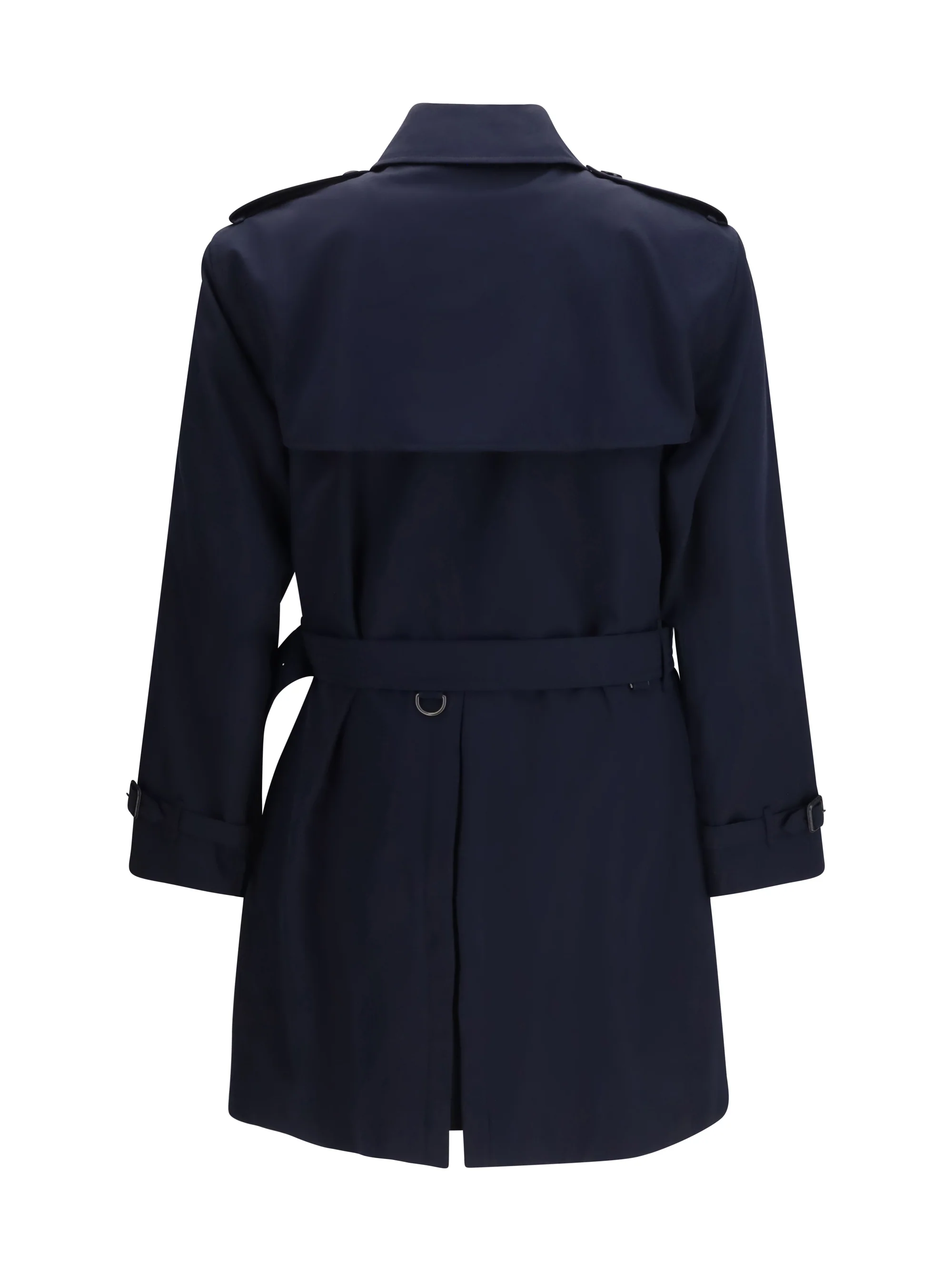 Burberry Men Double-Breasted Belted Trench Coat - Image 2
