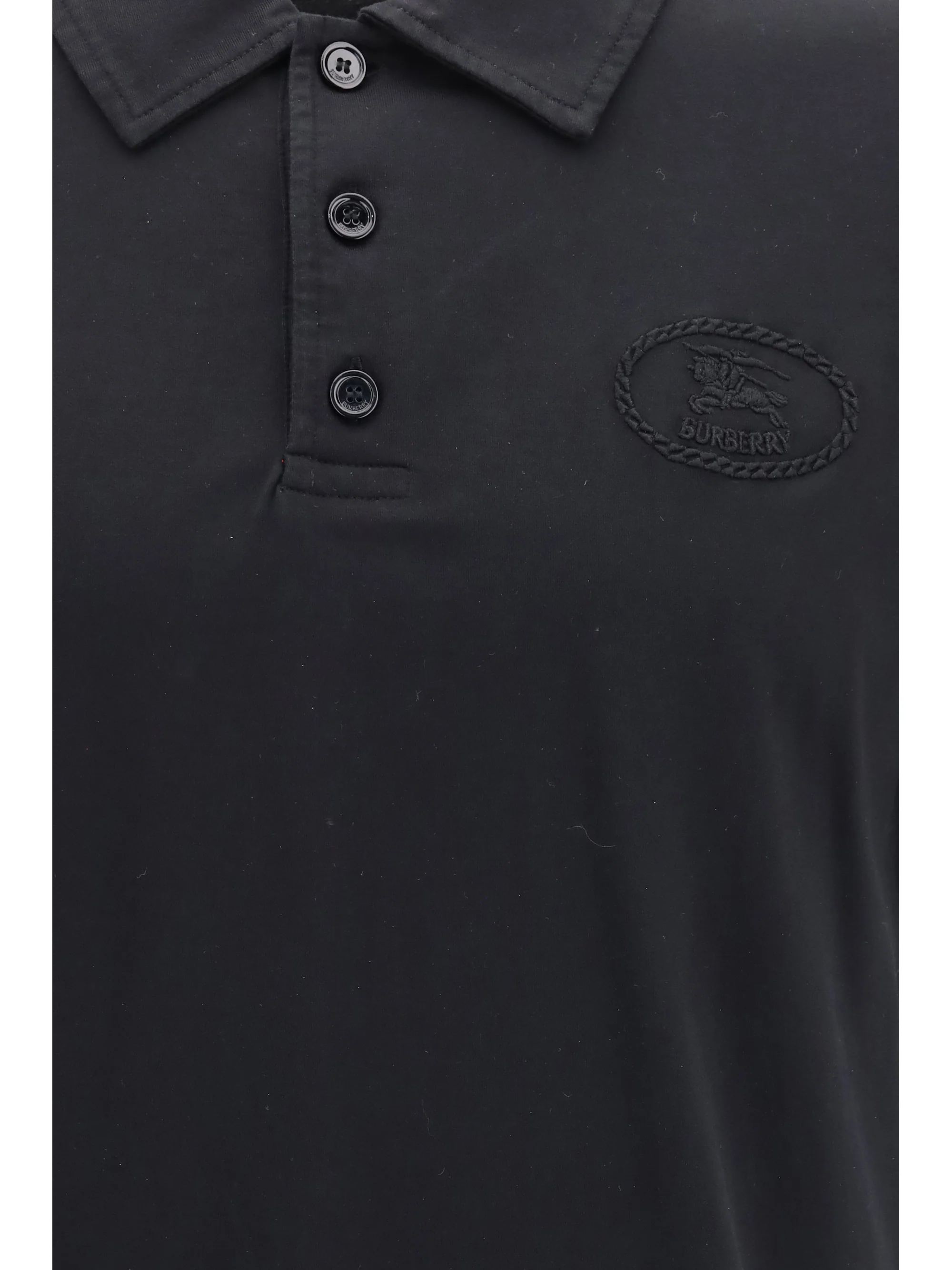 Burberry Men Piqué Polo Shirt - Image 3