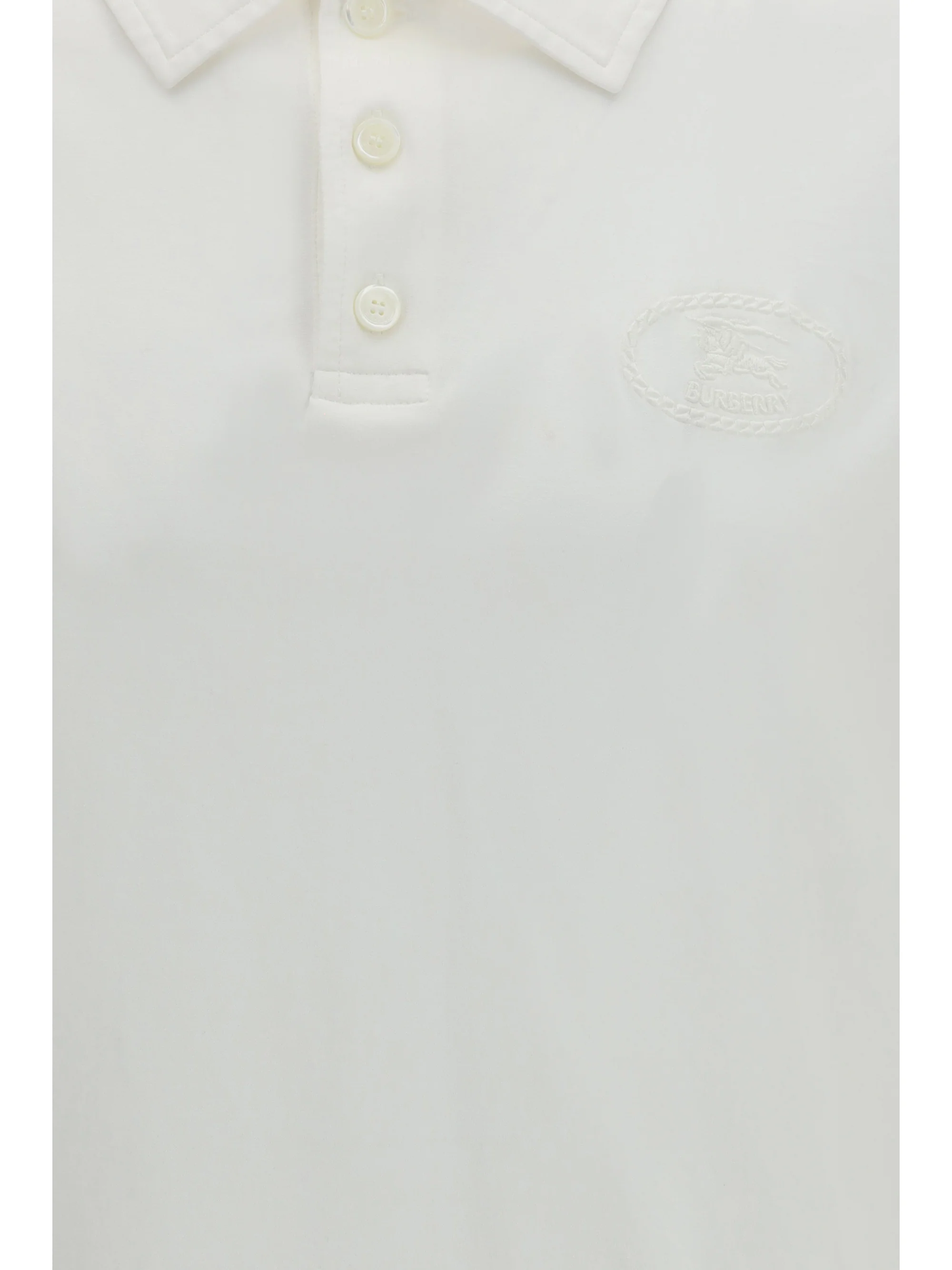 Burberry Men Jwear Cotton Piqué Polo Shirt - Image 3