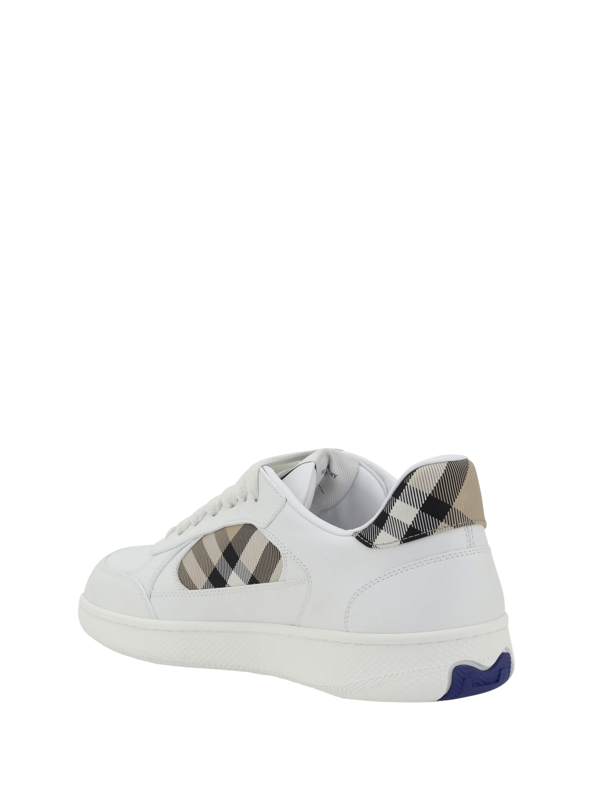 Burberry Men Leather Sneakers - Image 3