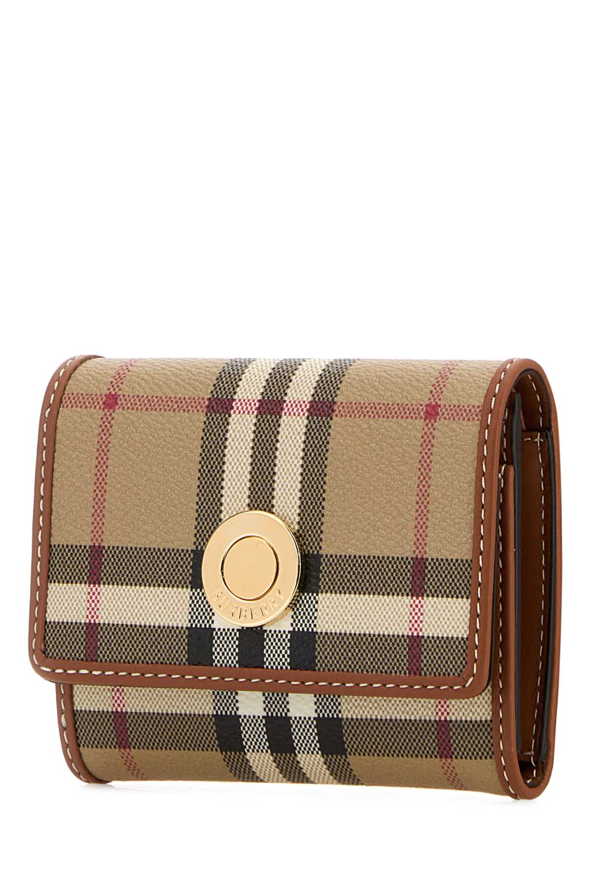 Burberry Women Printed Canvas Small Check Wallet - Image 2