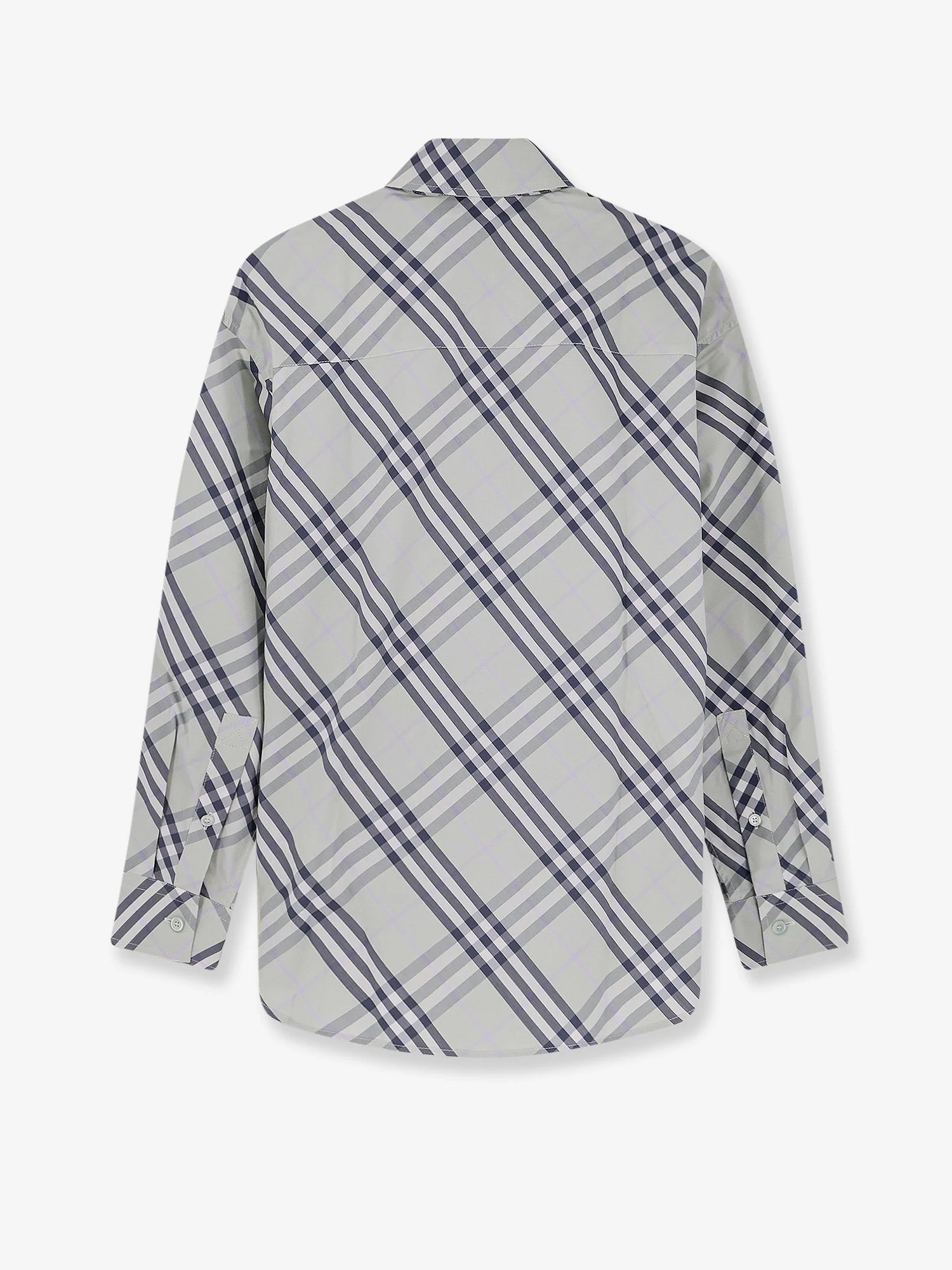 Burberry Women Emma Cotton Shirt With Check Pattern - Image 2