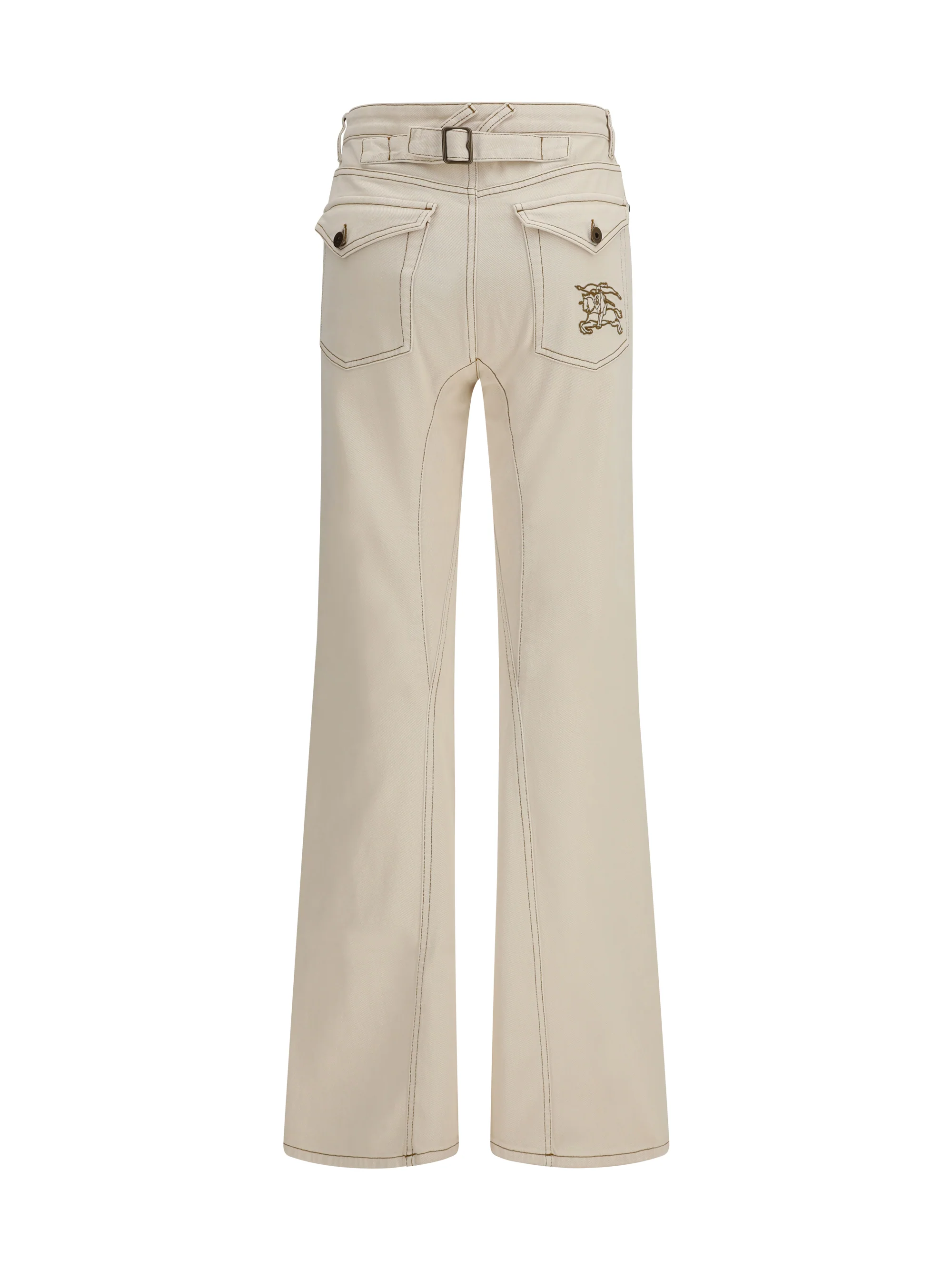 Burberry Women High-Waisted Bootcut Jeans - Image 2